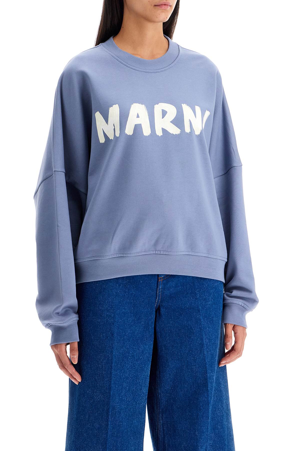 Marni Crewneck Sweatshirt With Logo