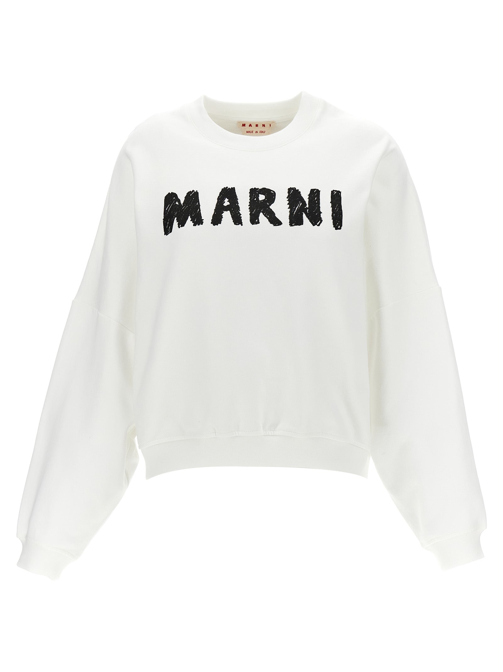 Marni Crayon Logo Print Sweatshirt