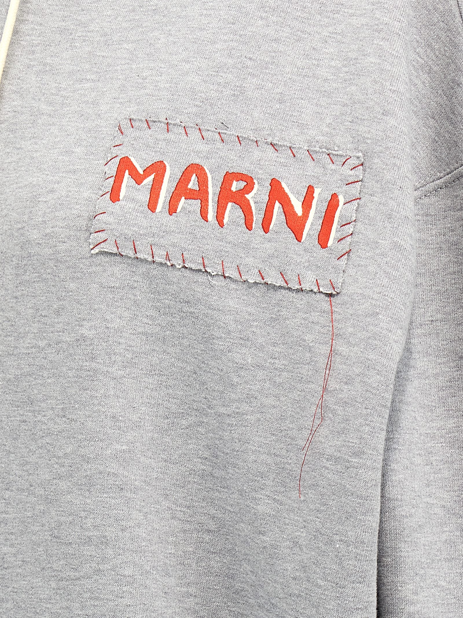 Marni Logo Patch Hoodie