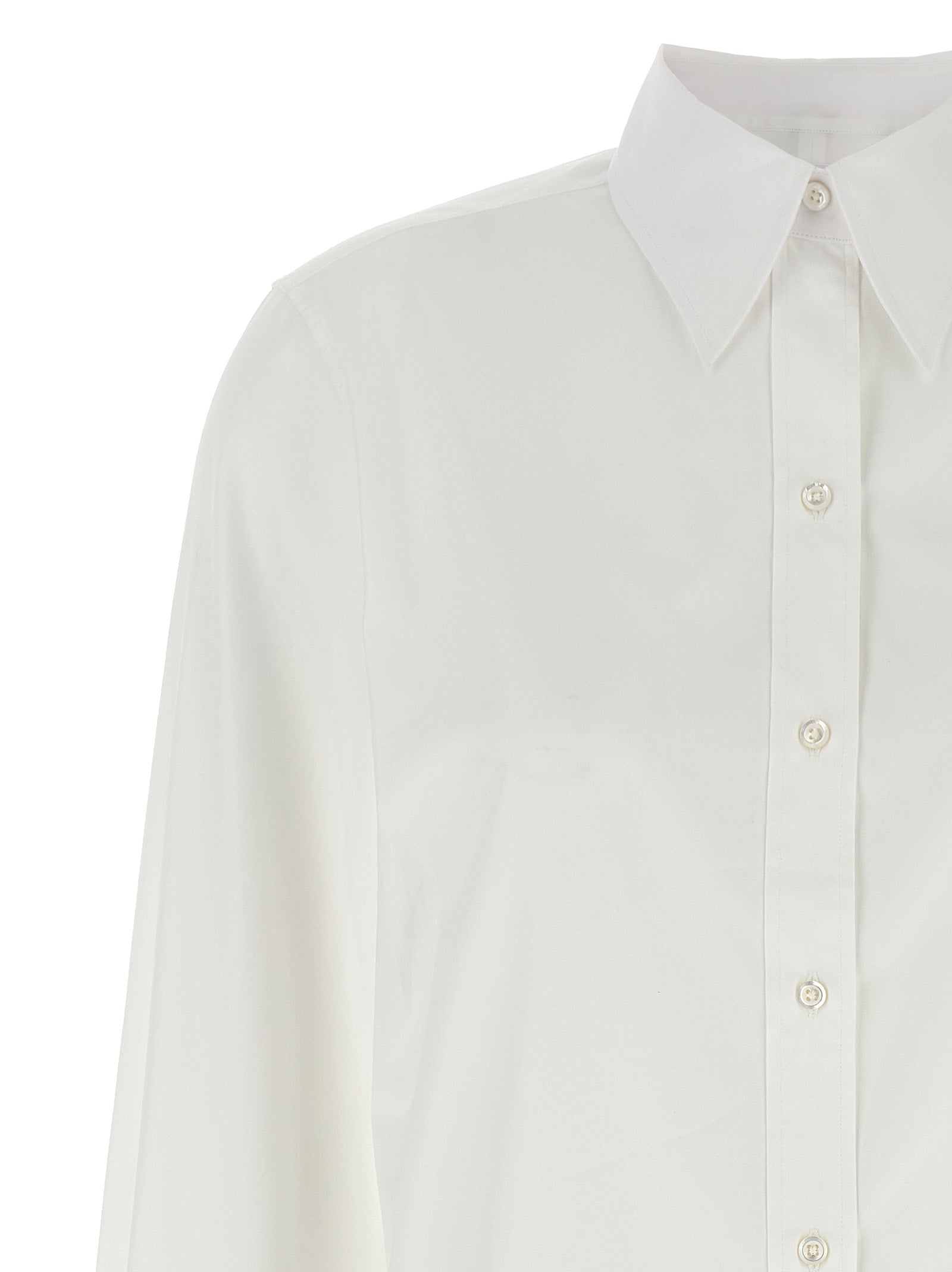 Thom Browne Rwb Tape Cuffs Shirt