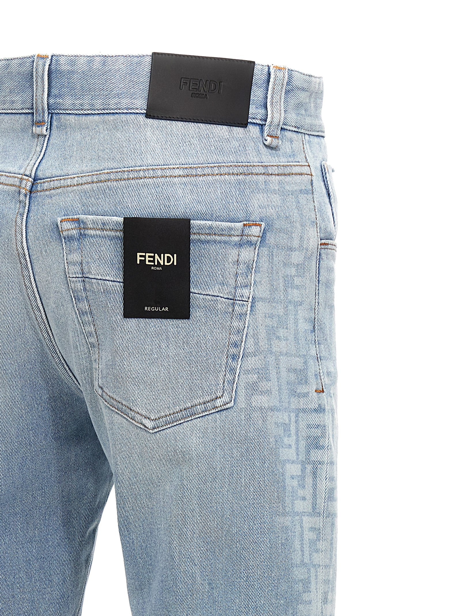 Fendi 'Ff' Jeans