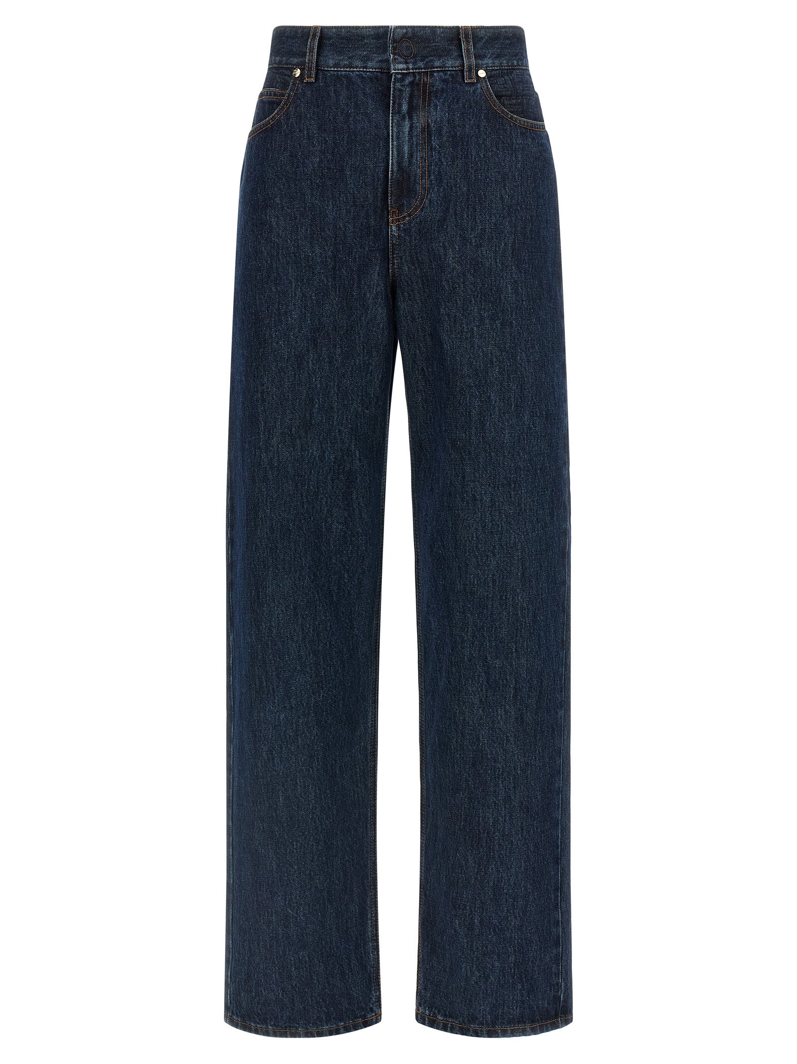 Fendi 'Ff' Padded Jeans