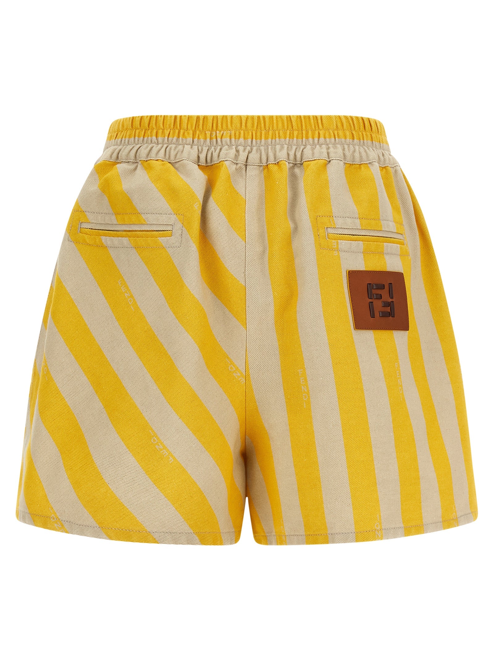 Fendi Pequin Striped Shorts