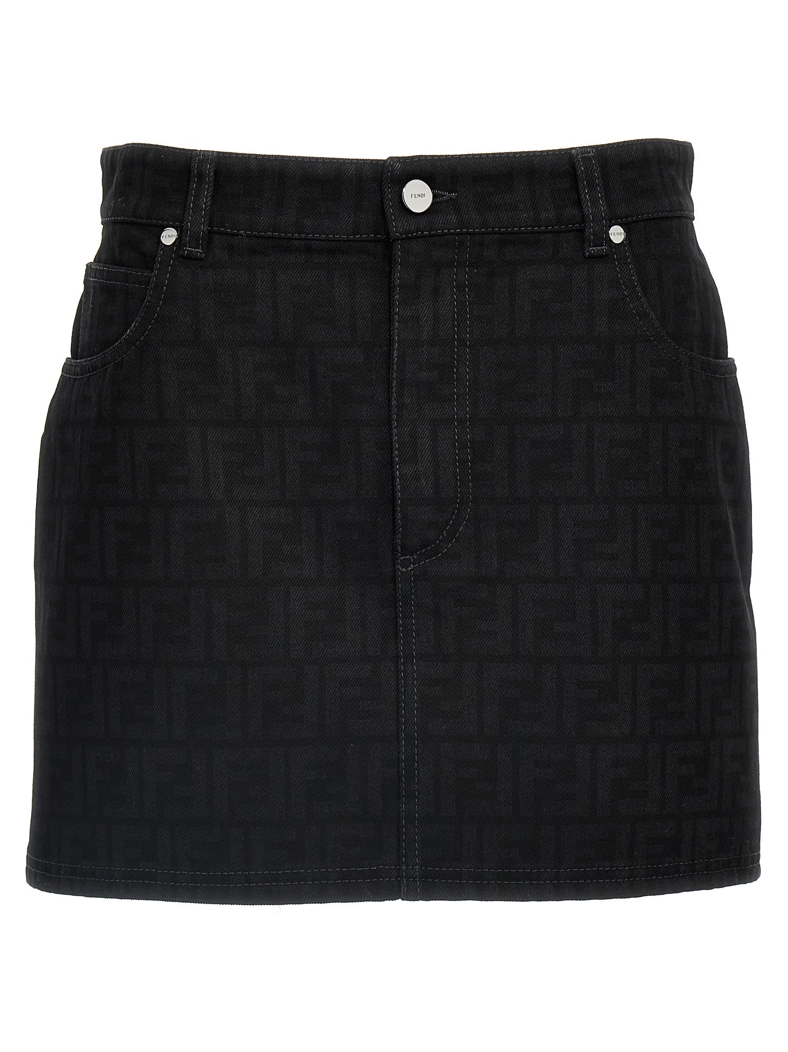 Fendi 'Ff' Mini Skirt