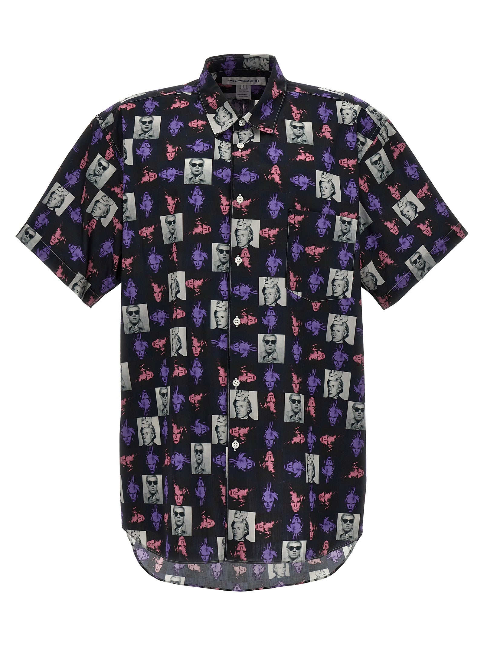 Comme Des Garcons Shirt 'Andy Warhol' Shirt