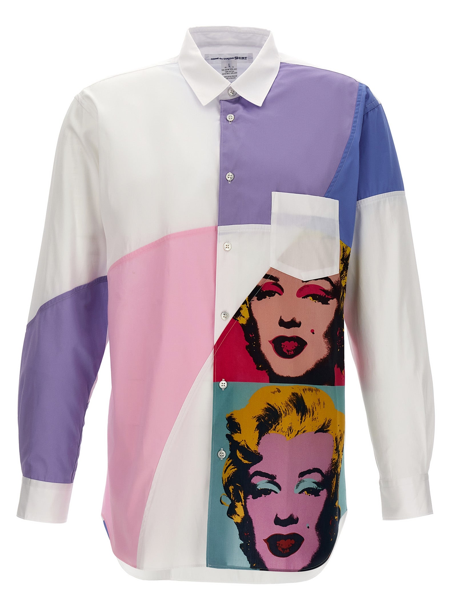 Comme Des Garcons Shirt 'Andy Warhol' Shirt