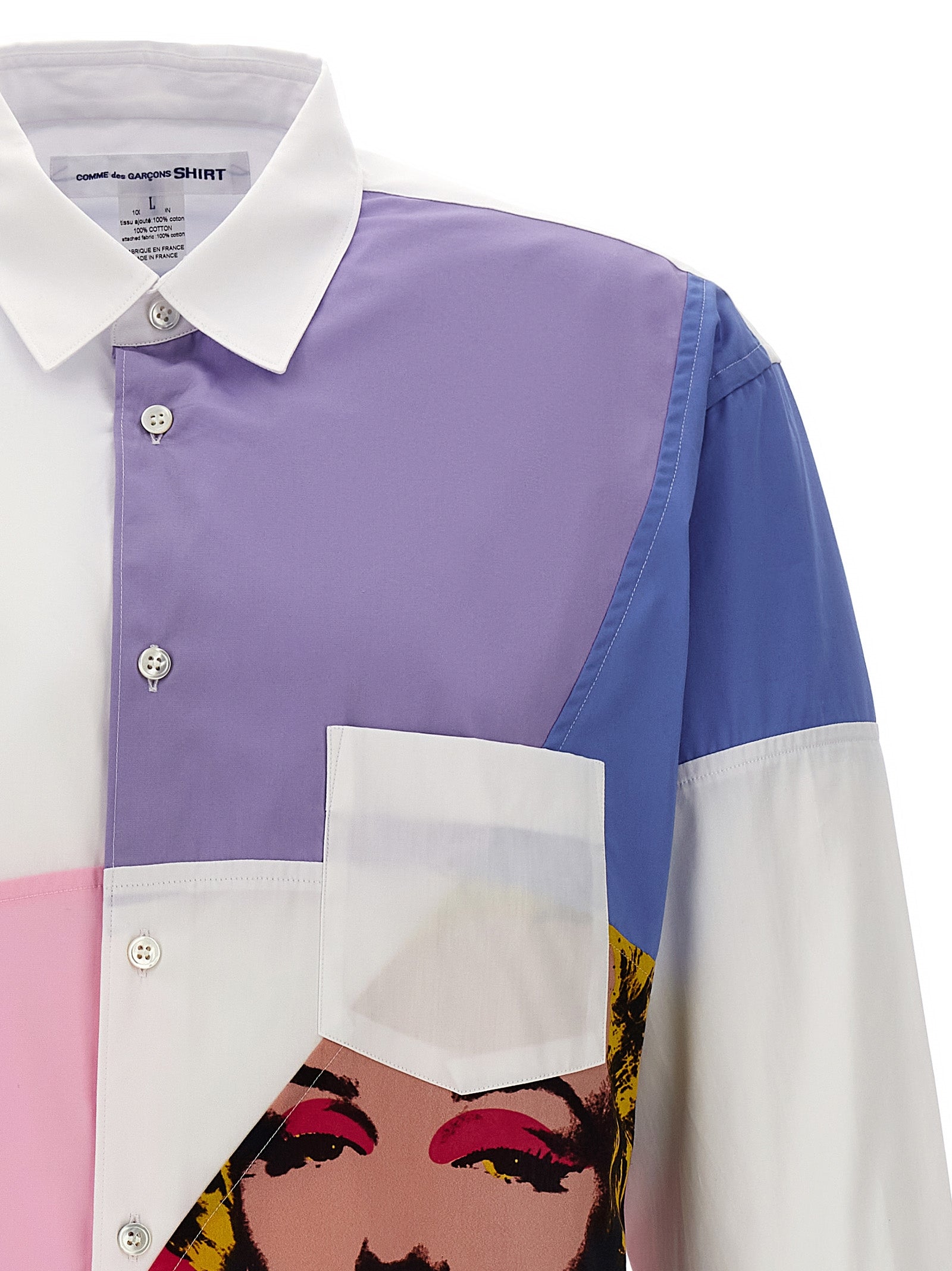 Comme Des Garcons Shirt 'Andy Warhol' Shirt