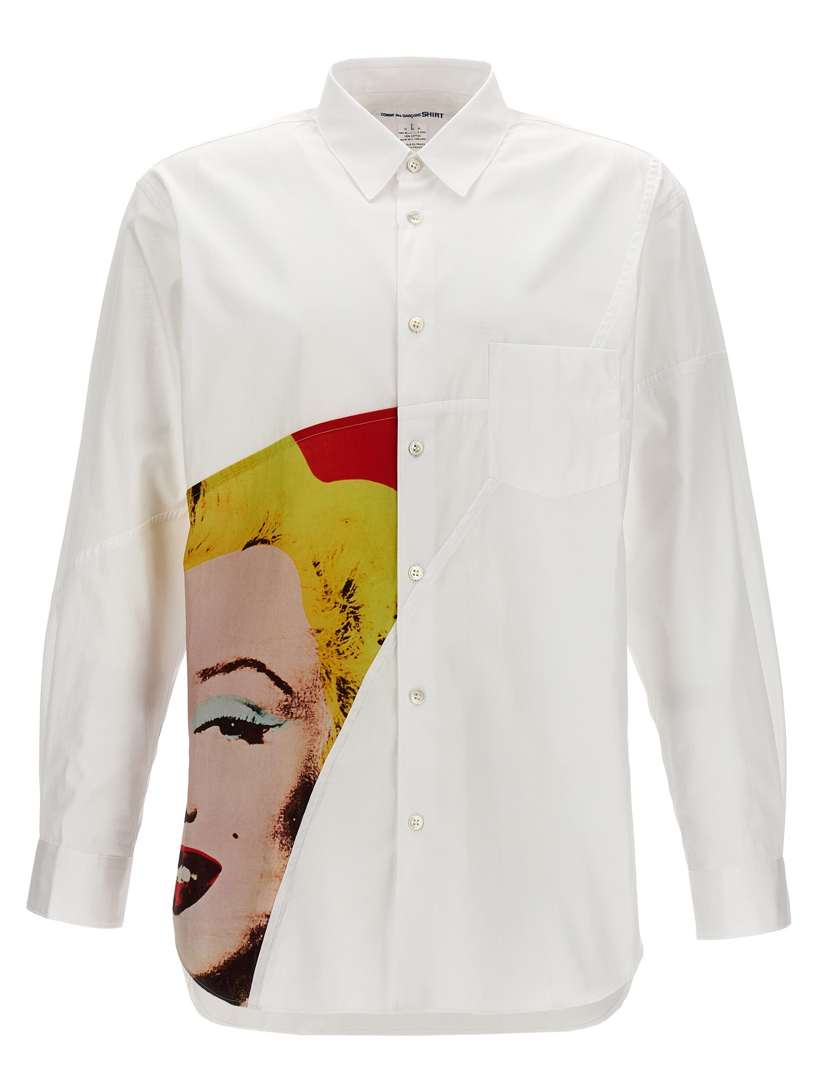 Comme Des Garcons Shirt 'Andy Warhol' Shirt