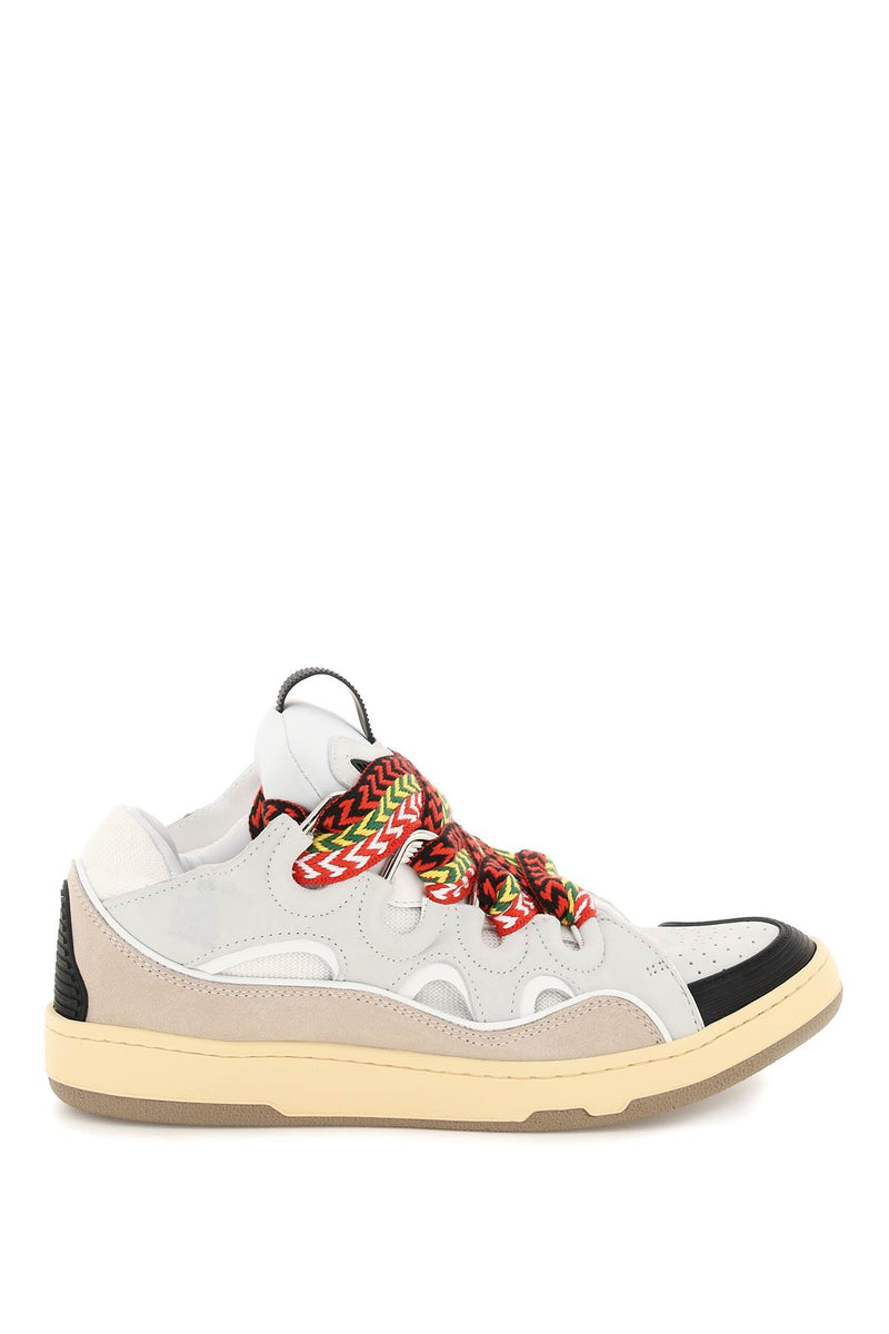 Lanvin Curb Sneakers Beige