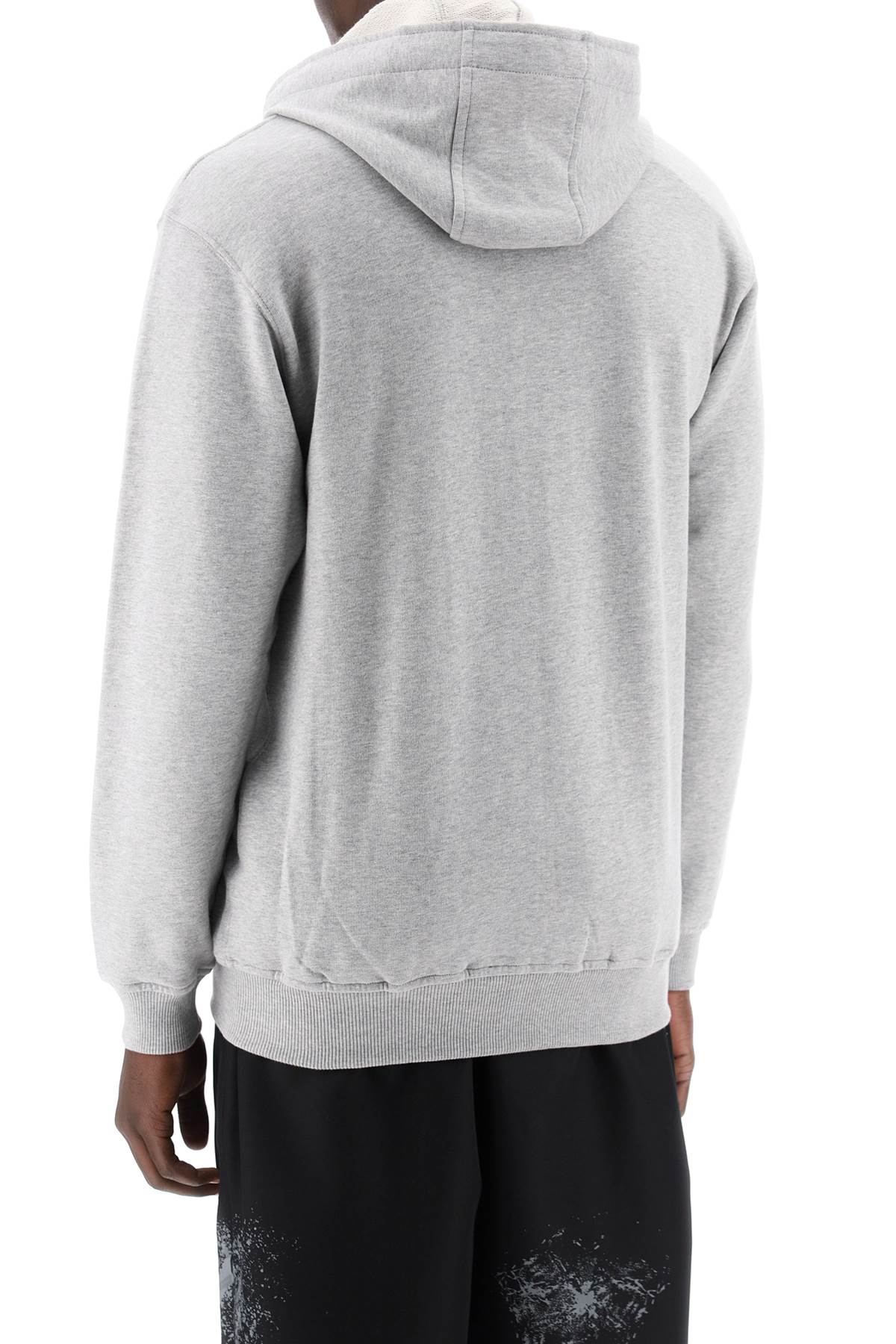 Comme Des Garcons Shirt Hooded Sweatshirt With Grey