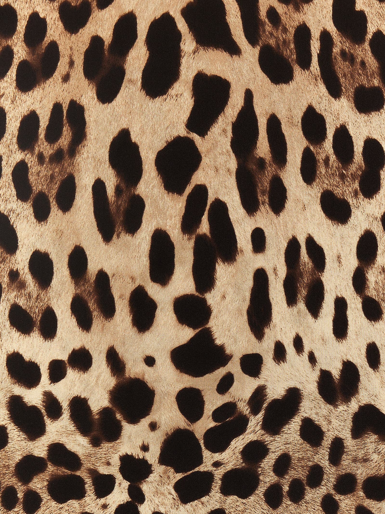 Dolce & Gabbana 'Leopard' Scarf