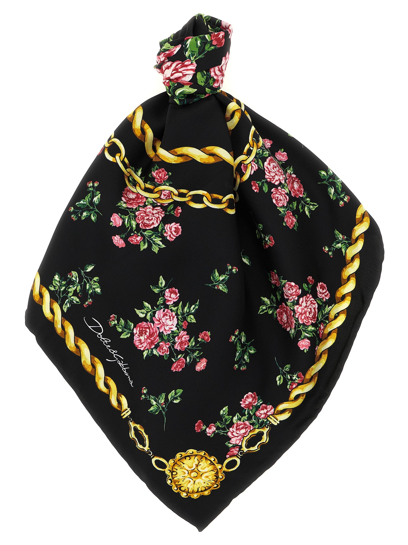 Dolce & Gabbana 'Mazzolini Di Rose' Scarf