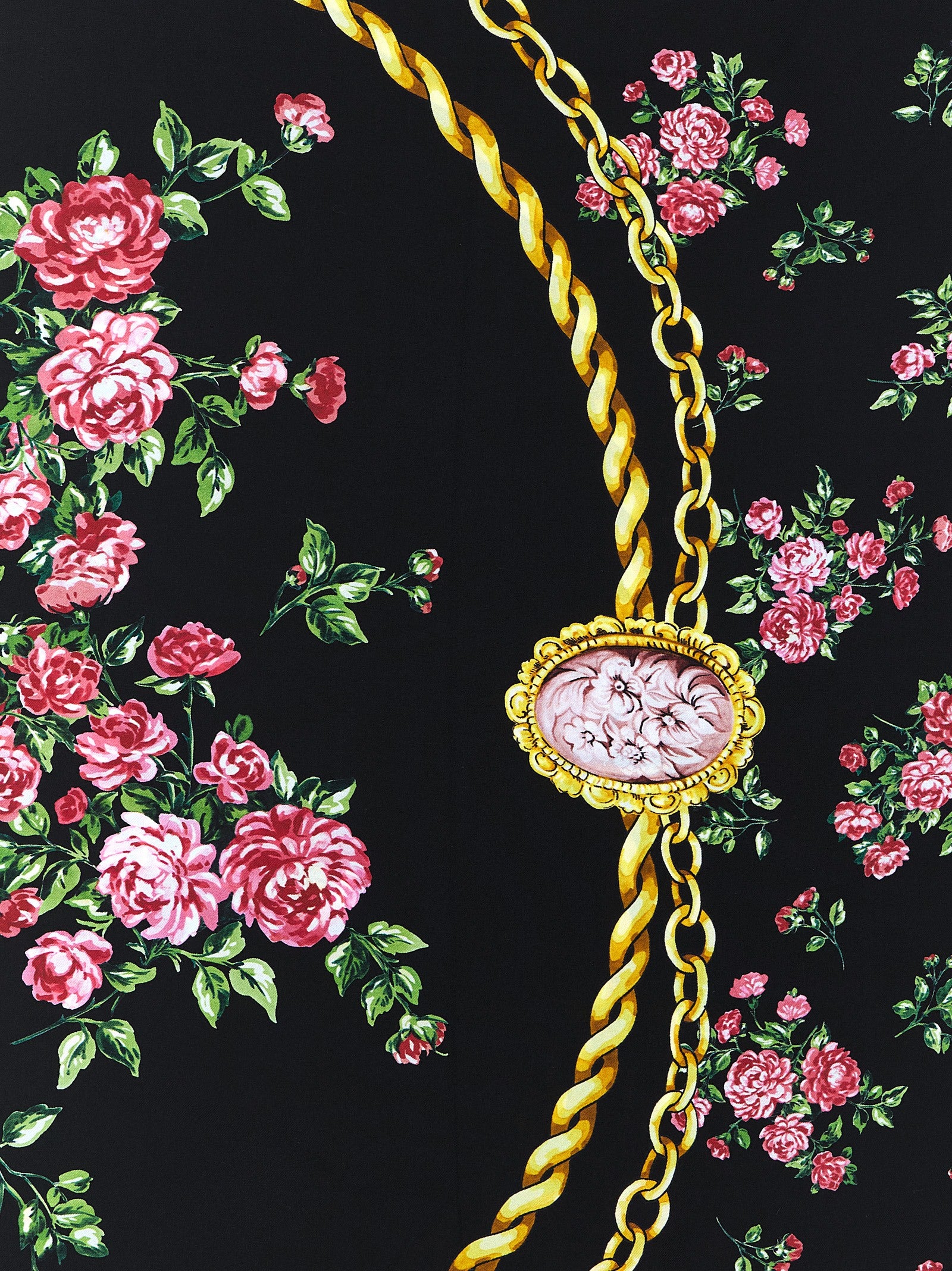 Dolce & Gabbana 'Mazzolini Di Rose' Scarf