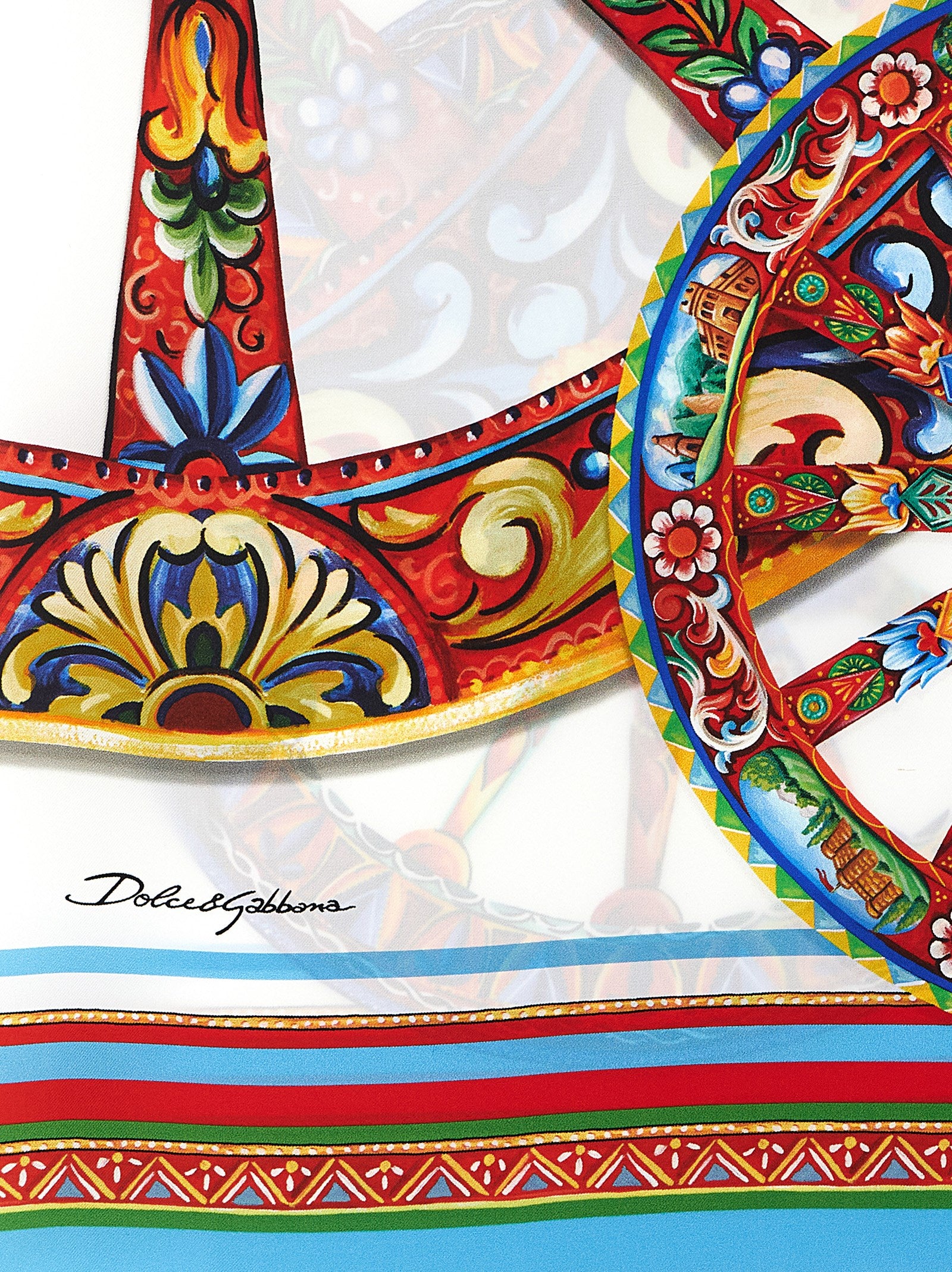 Dolce & Gabbana 'Carretto' Scarf