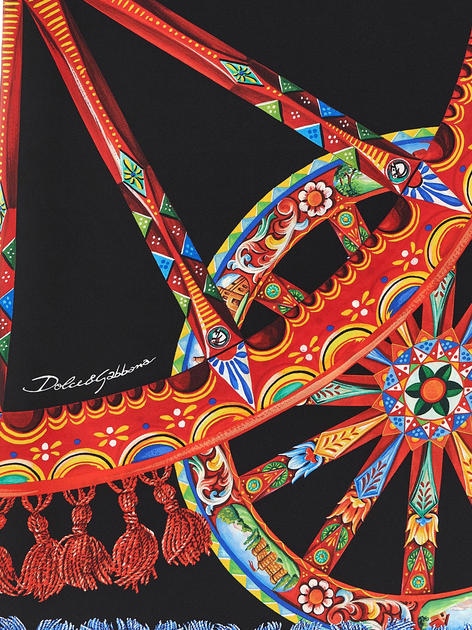 Dolce & Gabbana 'Carretto' Scarf