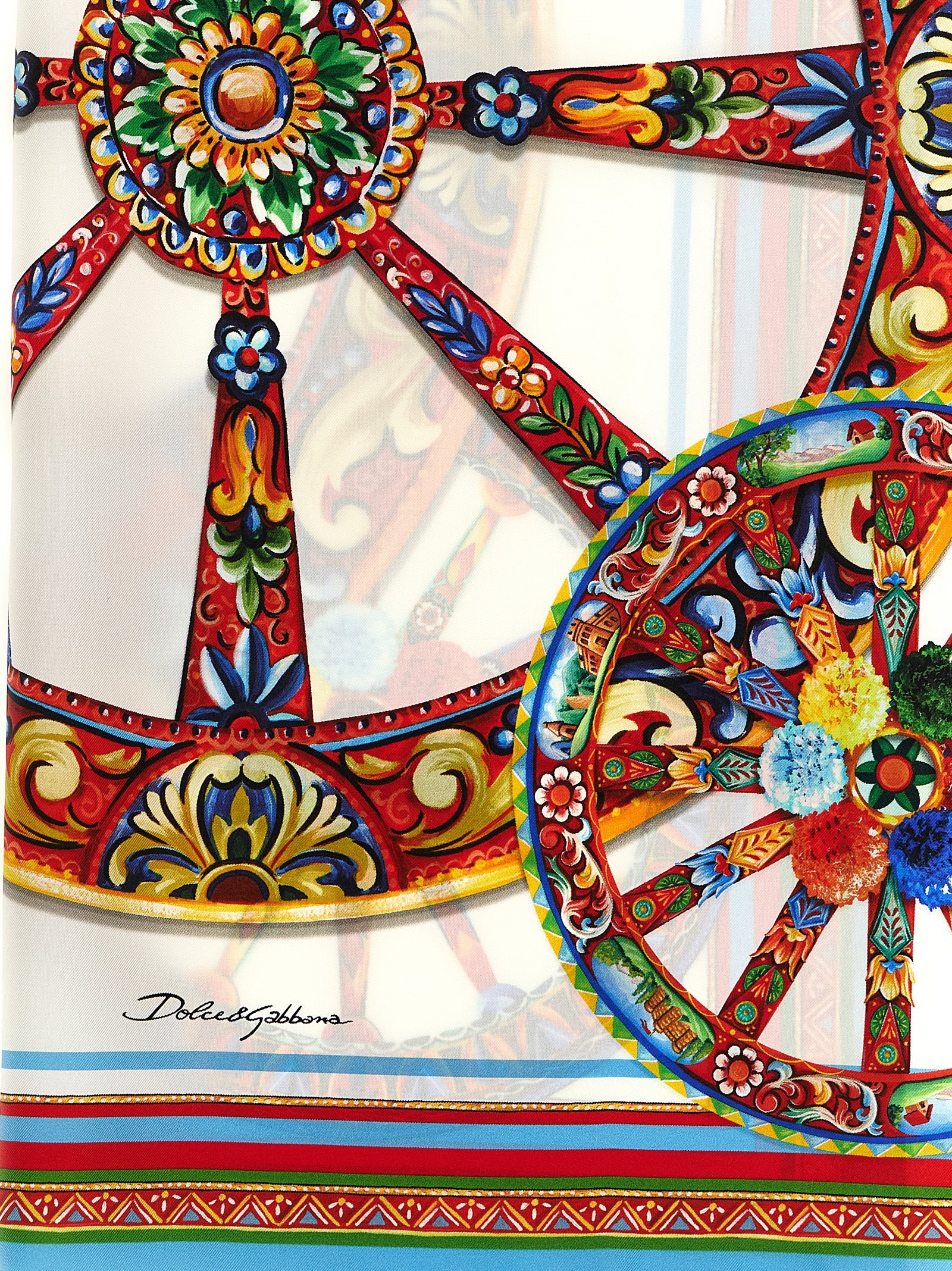 Dolce & Gabbana 'Carretto' Scarf