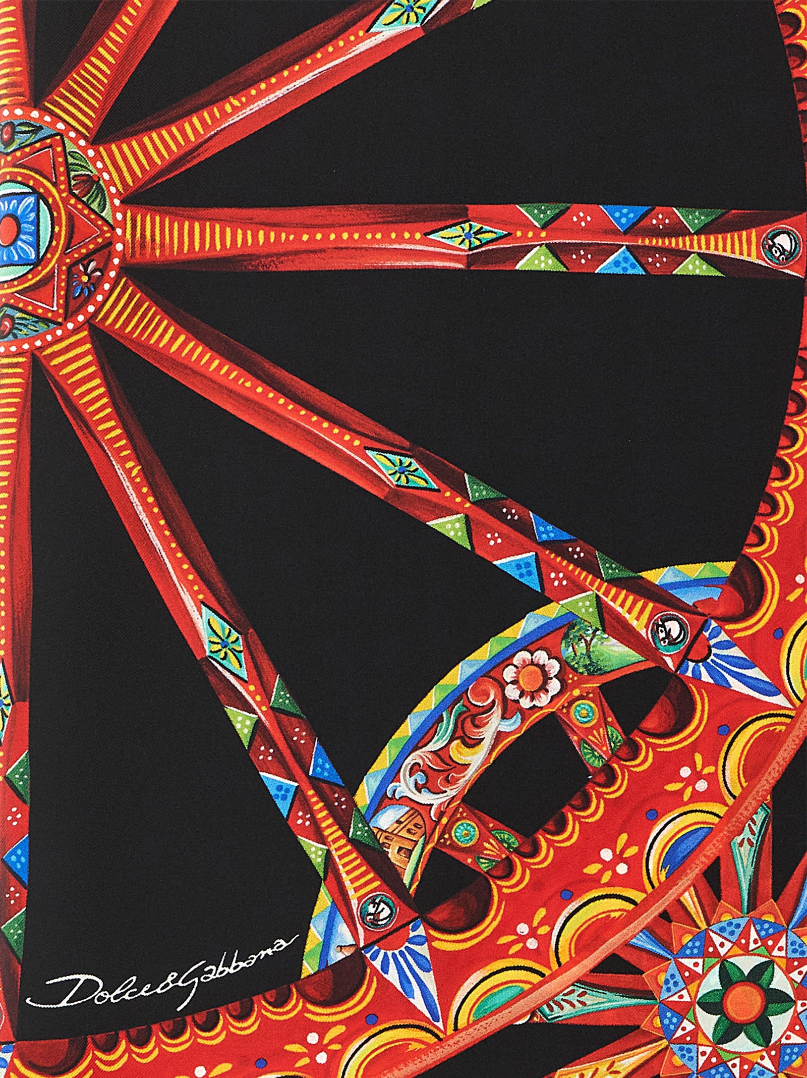 Dolce & Gabbana 'Carretto' Scarf