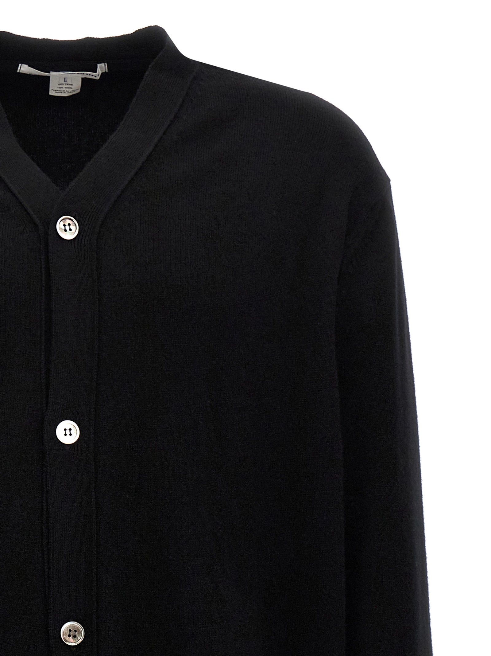 Comme Des Garcons Shirt Wool Cardigan