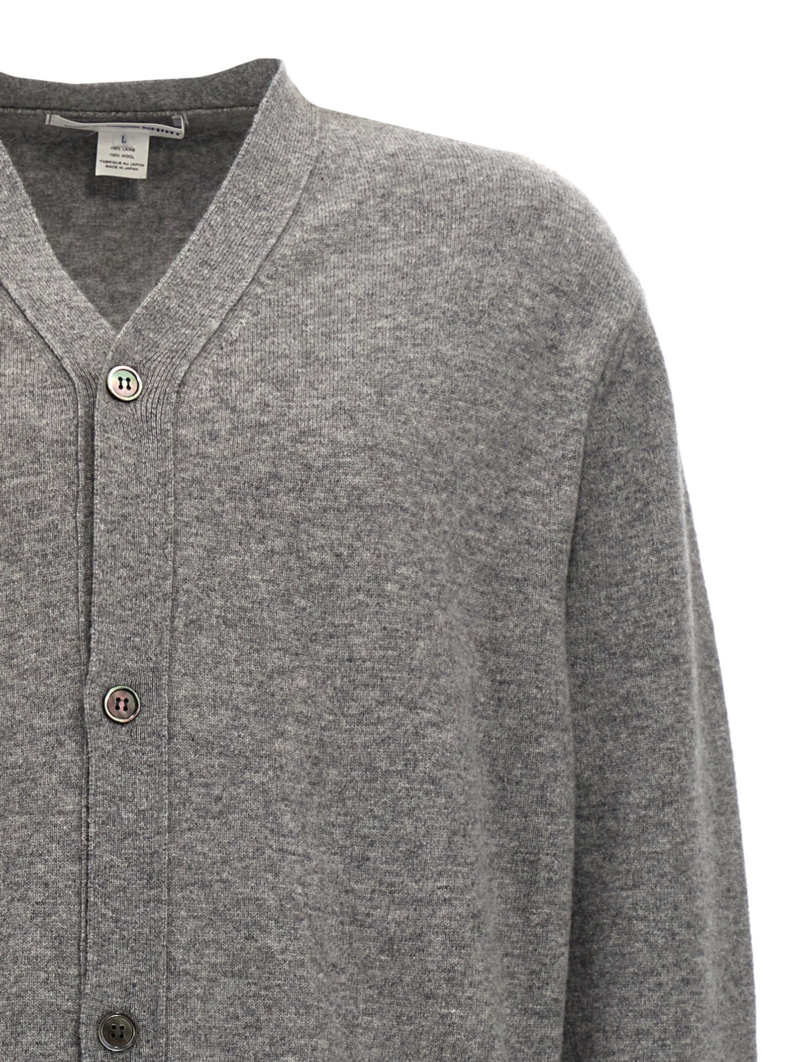 Comme Des Garcons Shirt Wool Cardigan