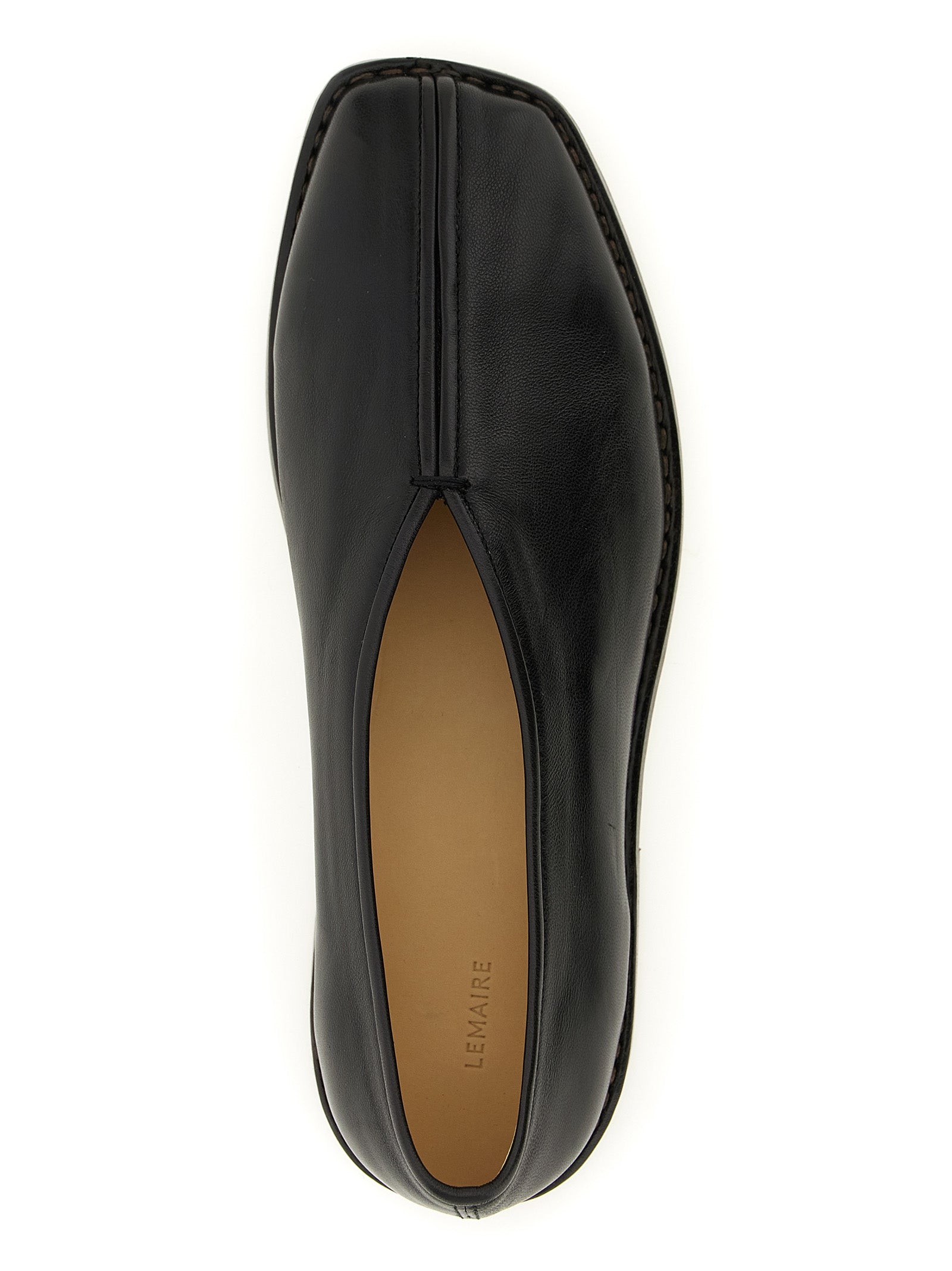 Lemaire 'Flat Piped' Slippers