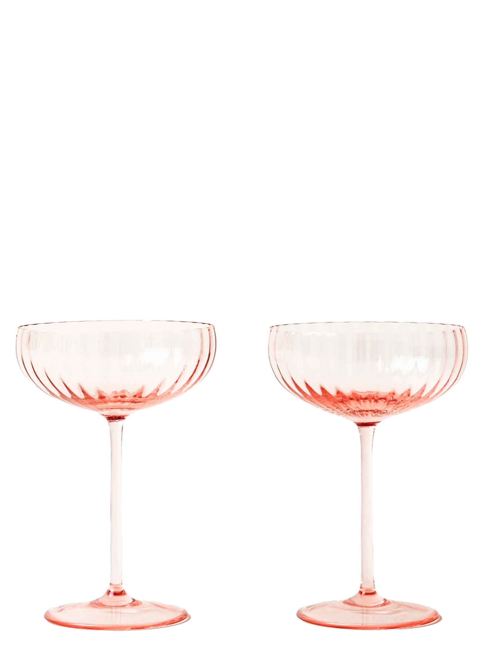 Venini Set Of 2 'Bollicine' Champagne Cups ⌀ 10.8 Cm