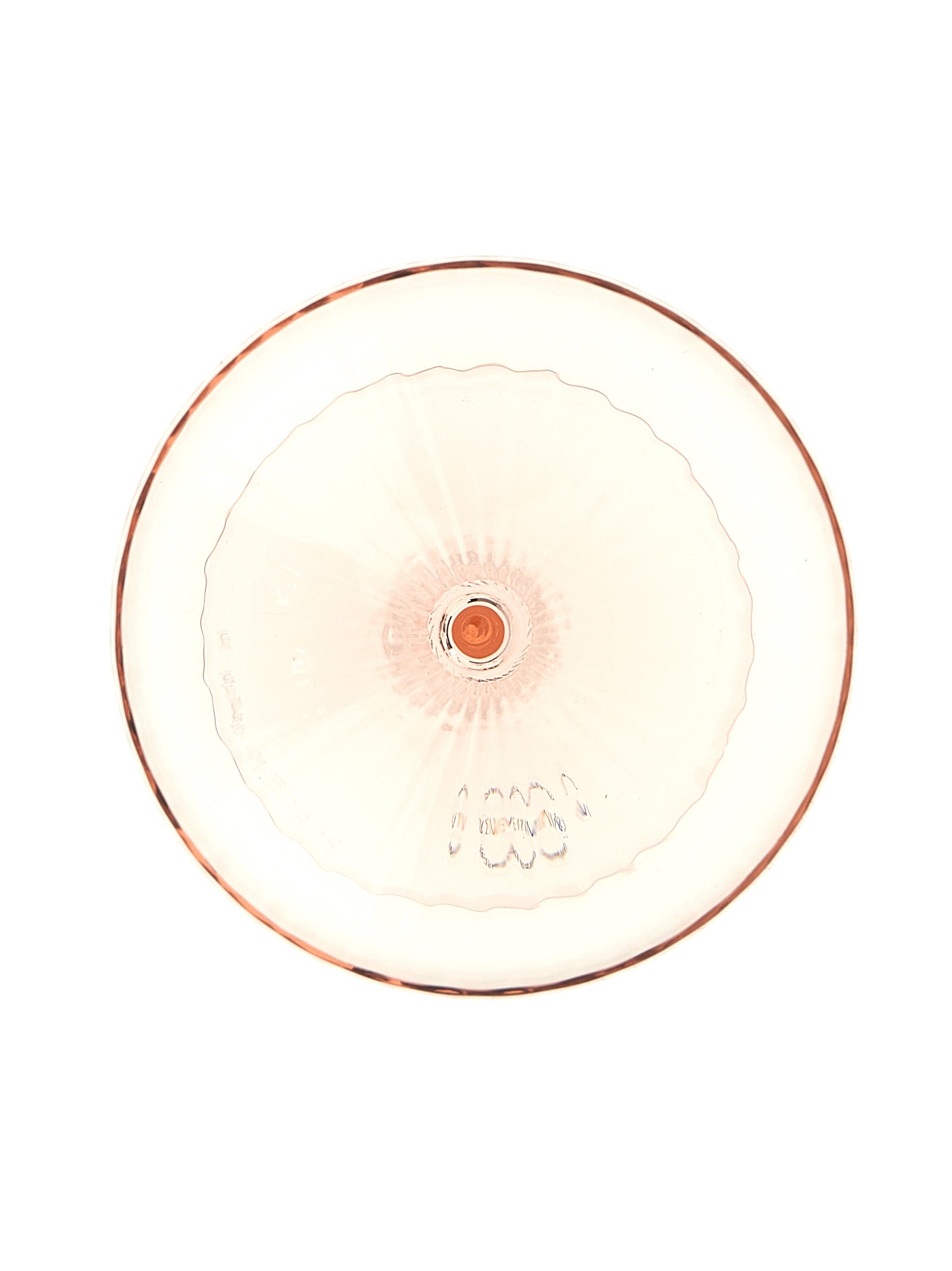 Venini Set Of 2 'Bollicine' Champagne Cups ⌀ 10.8 Cm