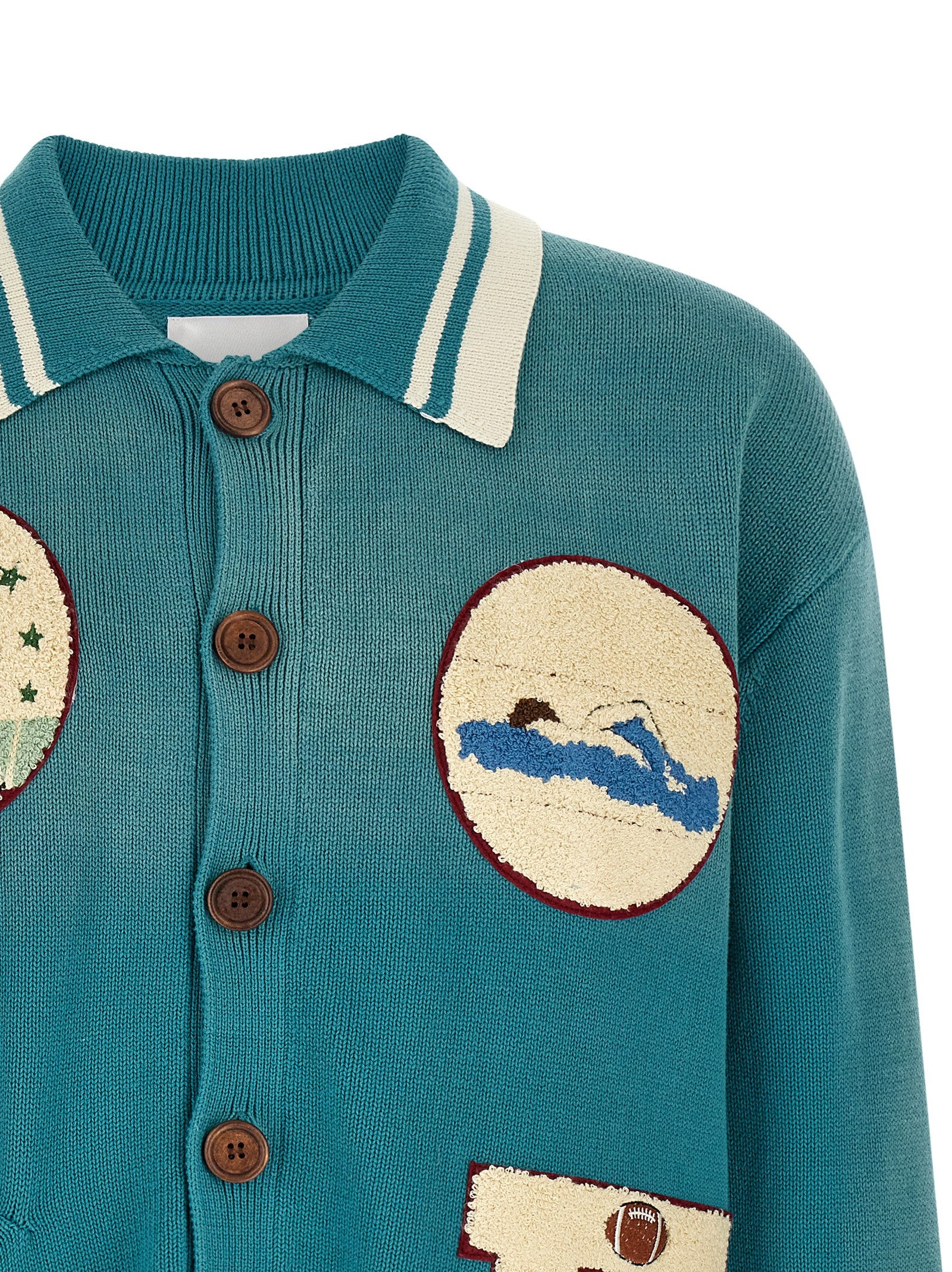 Found 'Fin Varsity' Cardigan