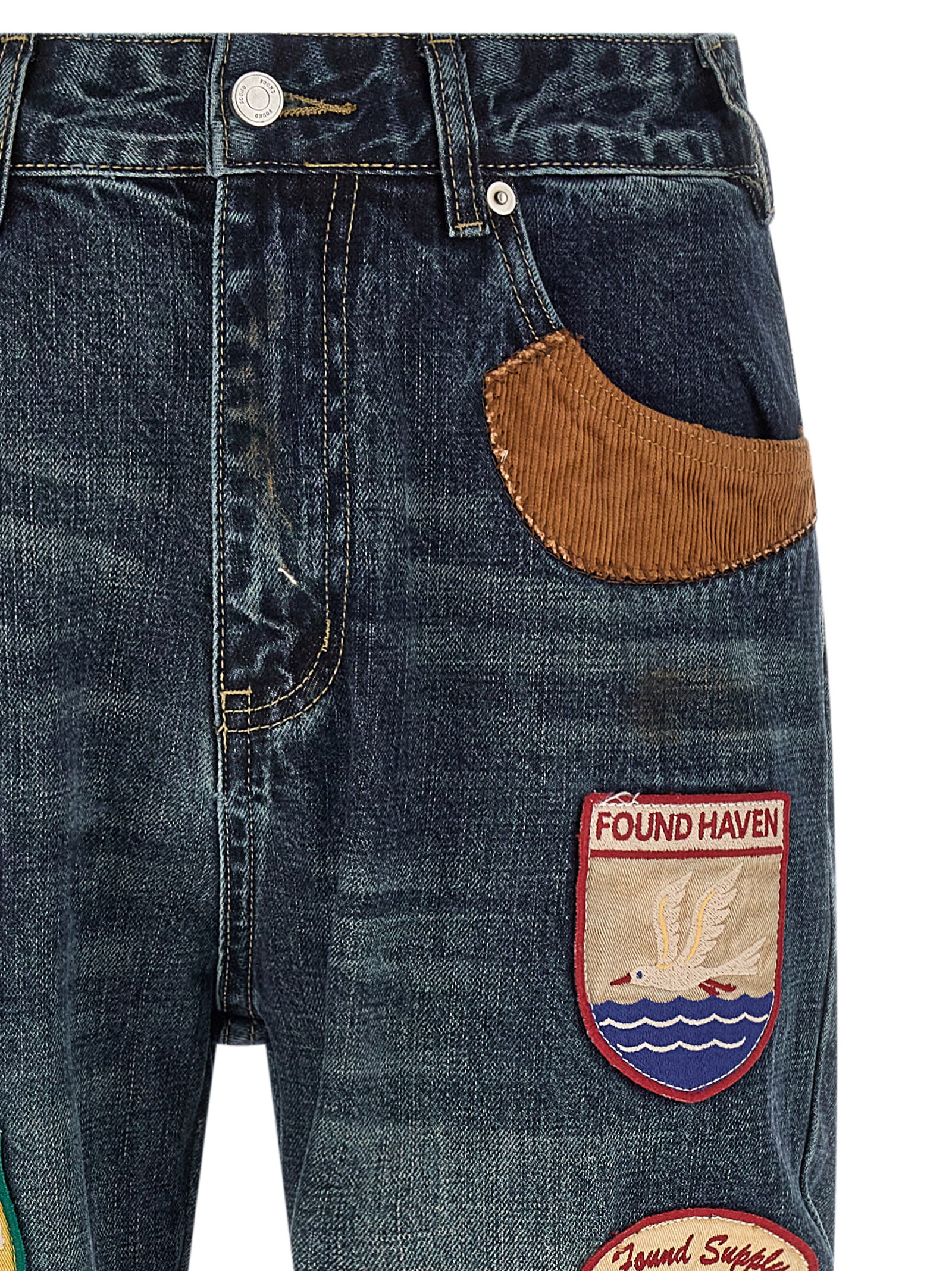 Found 'Patchwork' Jeans