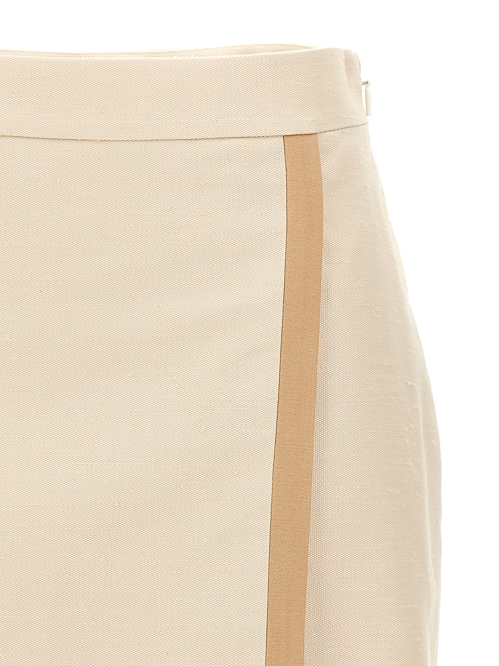 Fendi Contrast Trim Skirt