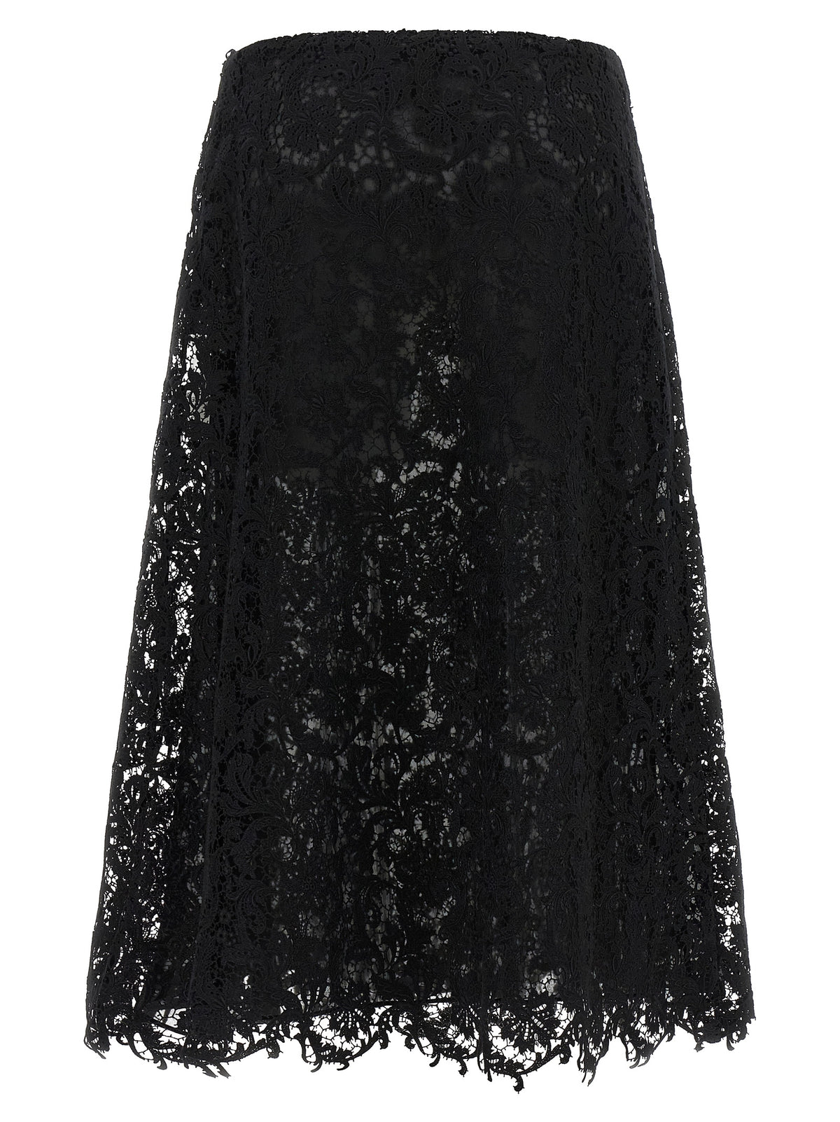 Fendi Macramé Lace Skirt