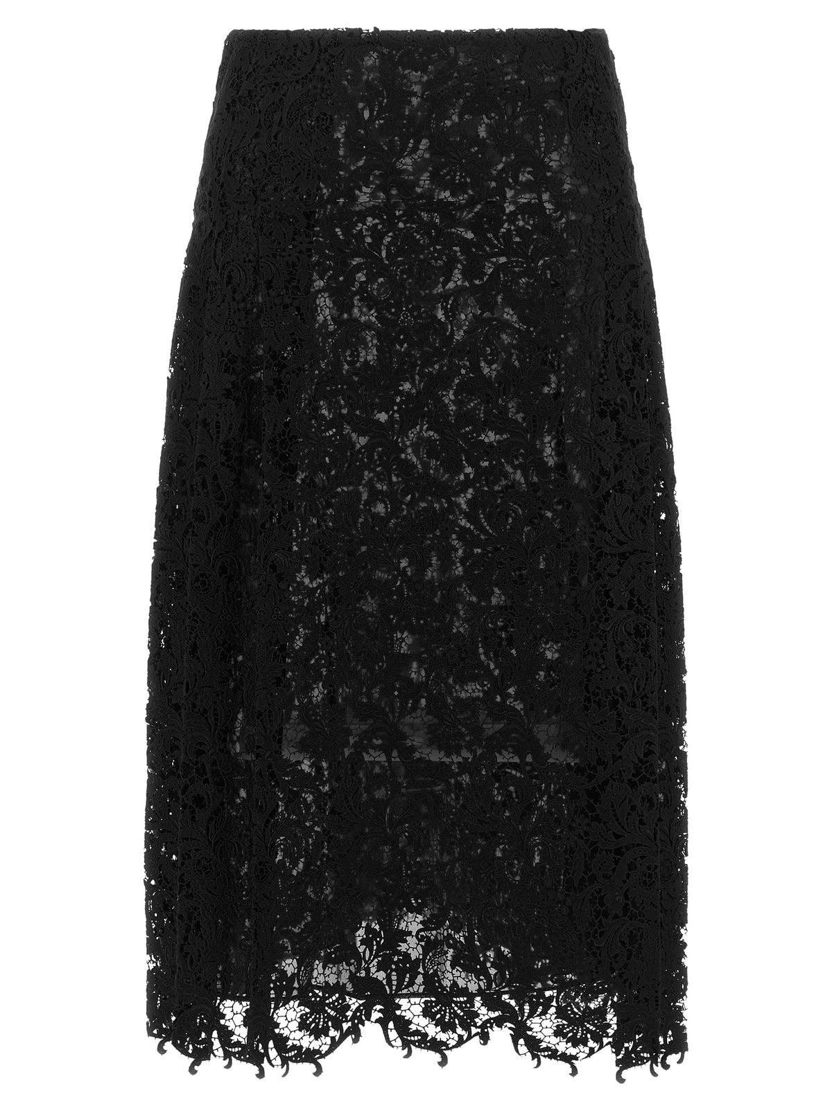 Fendi Macramé Lace Skirt