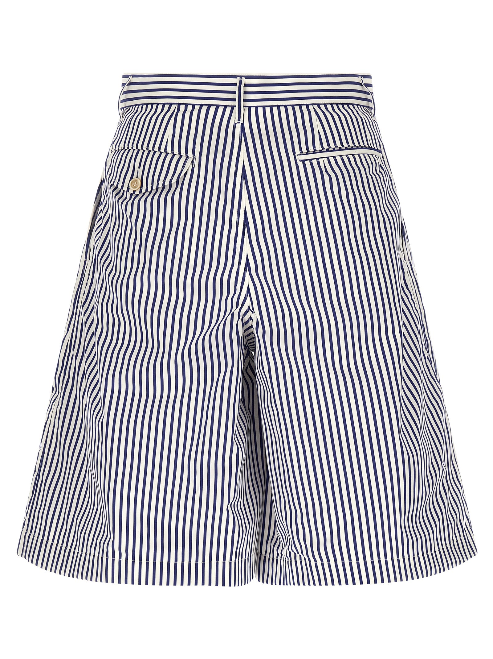 Comme Des Garcons Shirt Cotton Bermuda Shorts