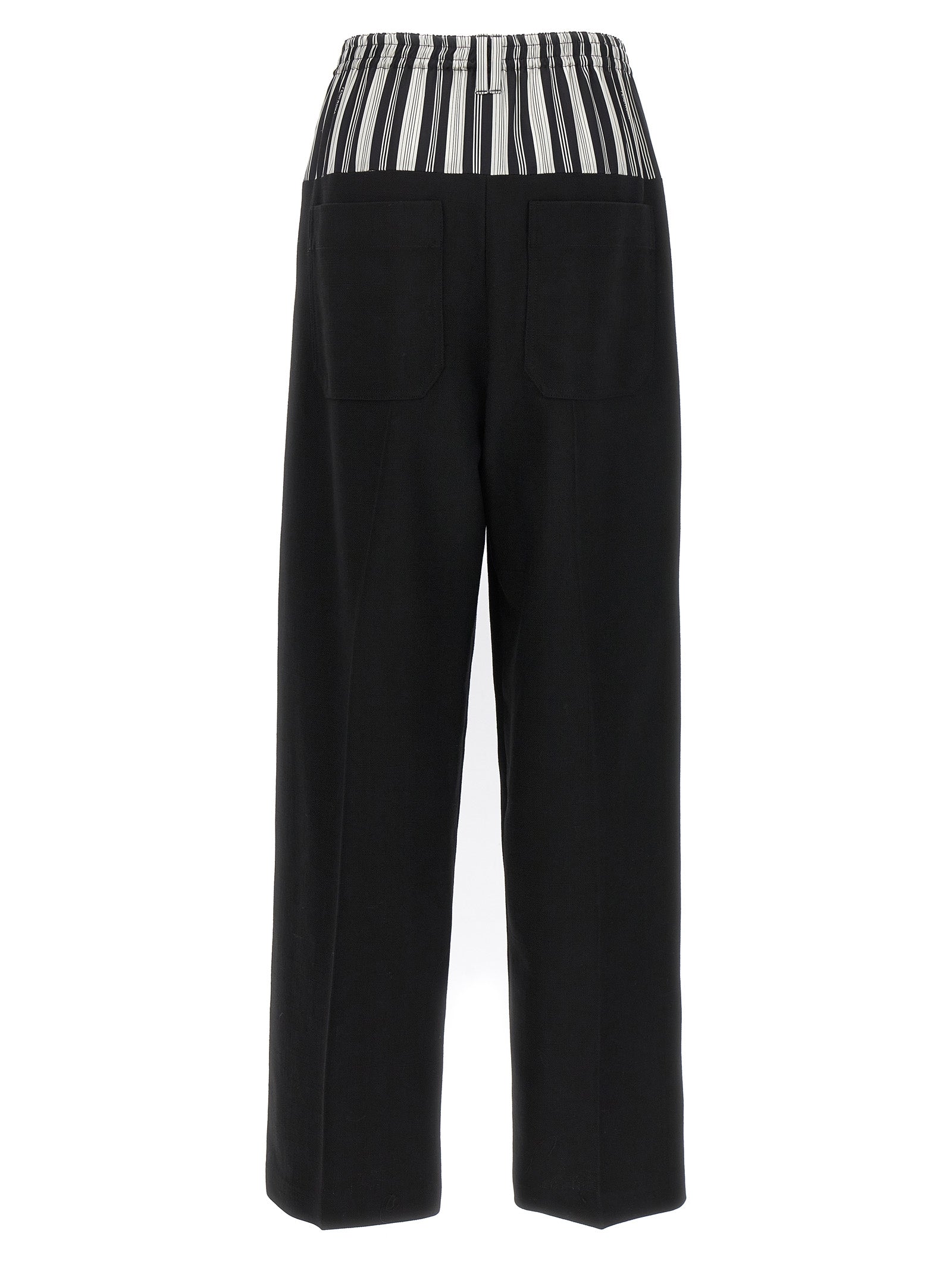 Fendi Basque Trompe L'Oeil Pants