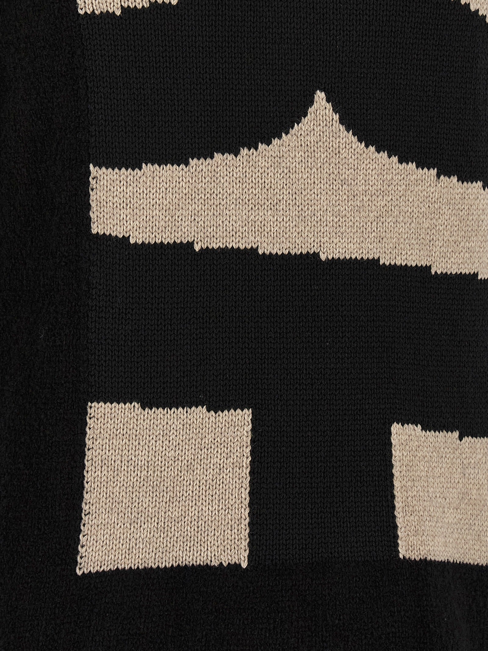 Comme Des Garcons Shirt Intarsia Sweater