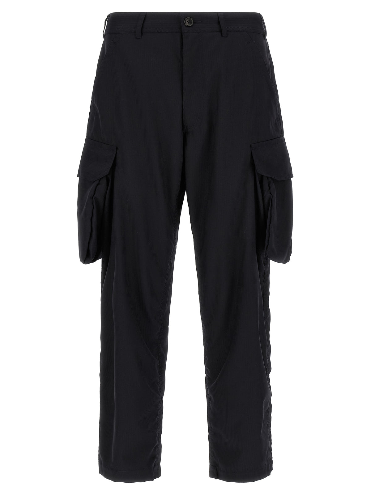 Comme Des Garcons Shirt Pinstriped Cargo Pants