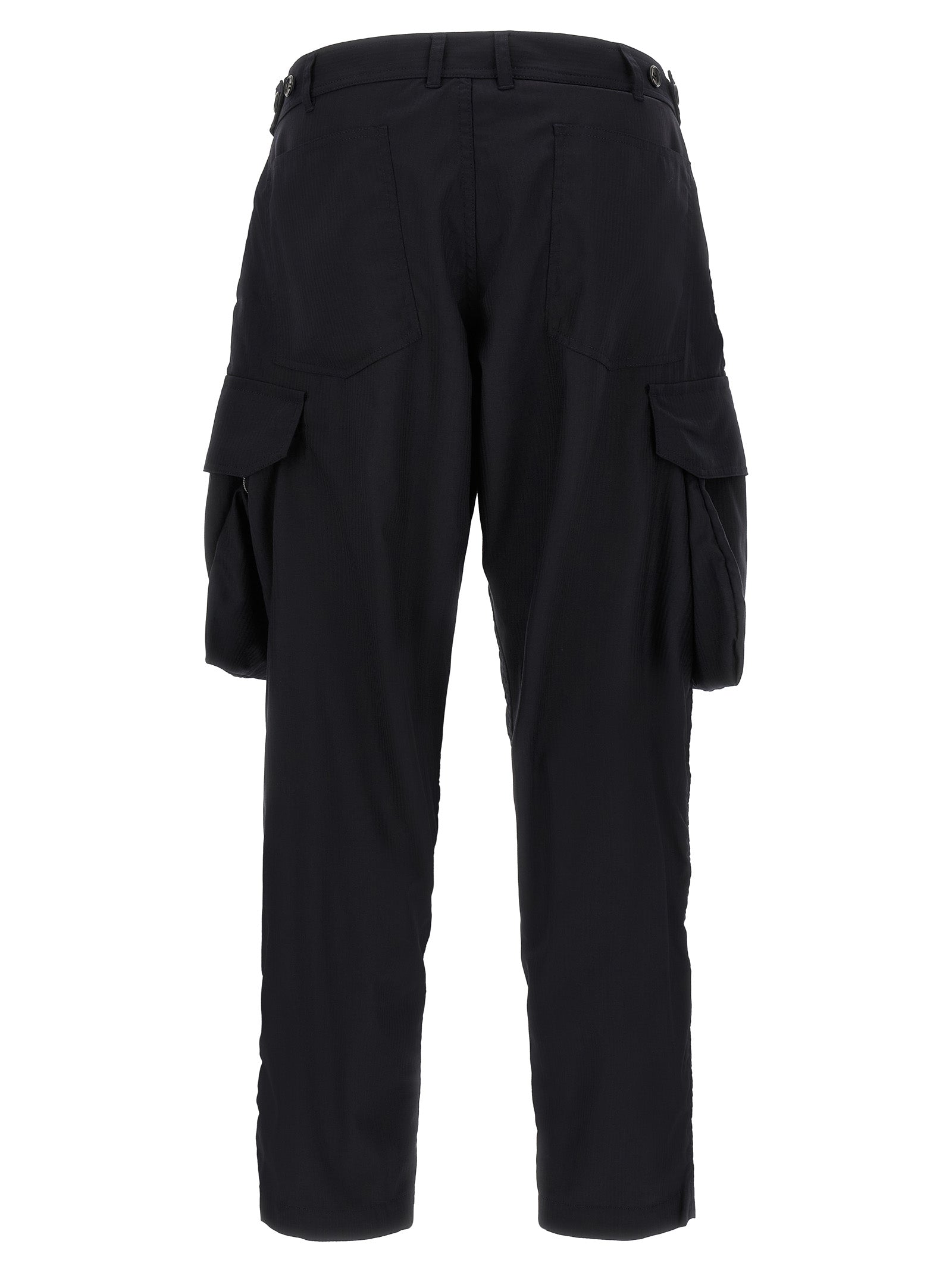 Comme Des Garcons Shirt Pinstriped Cargo Pants