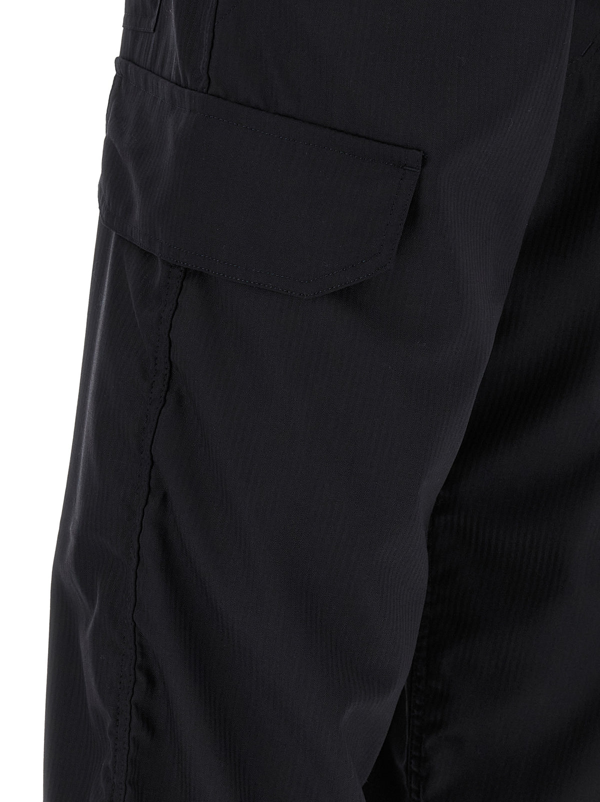 Comme Des Garcons Shirt Pinstriped Cargo Pants