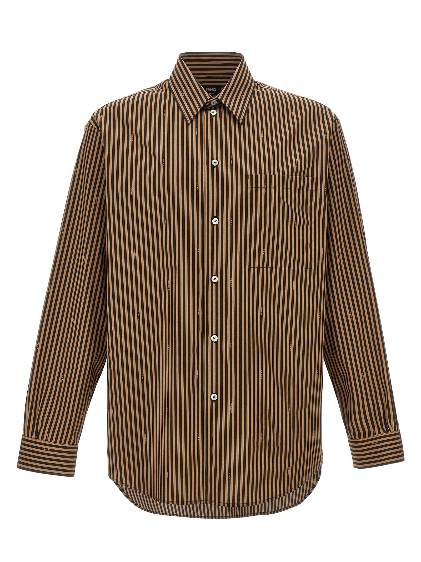 Fendi Pequin Stripes Shirt