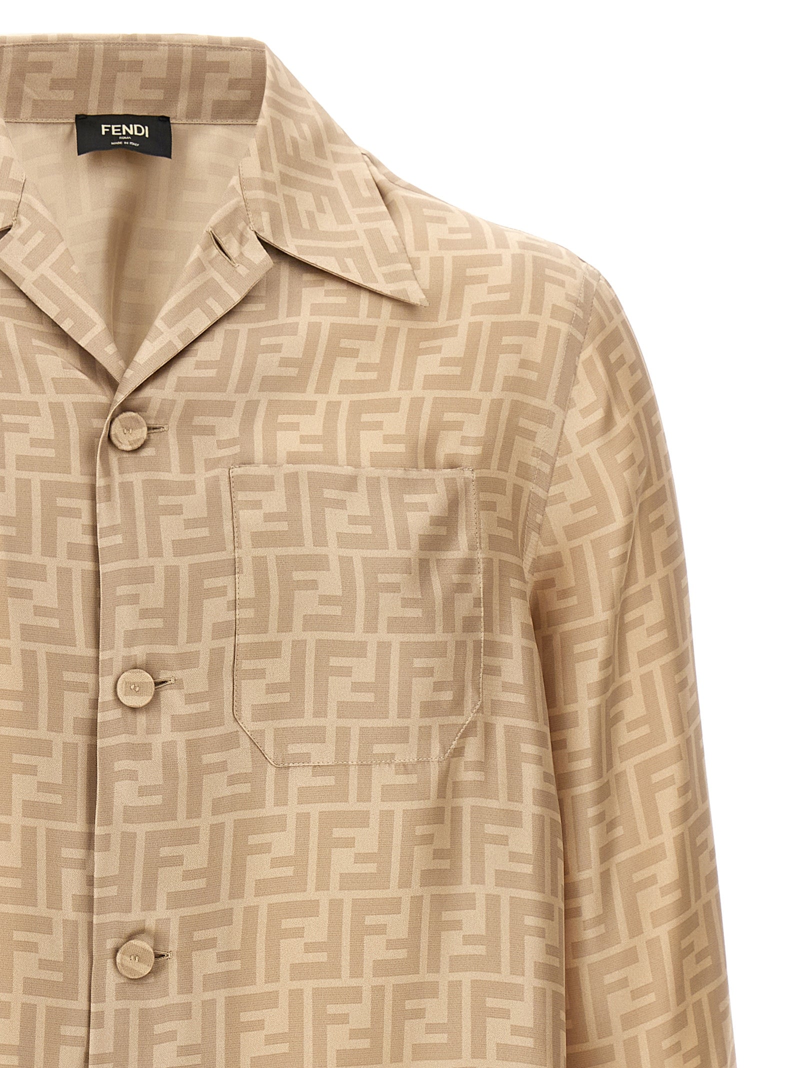 Fendi Ff Silk Shirt