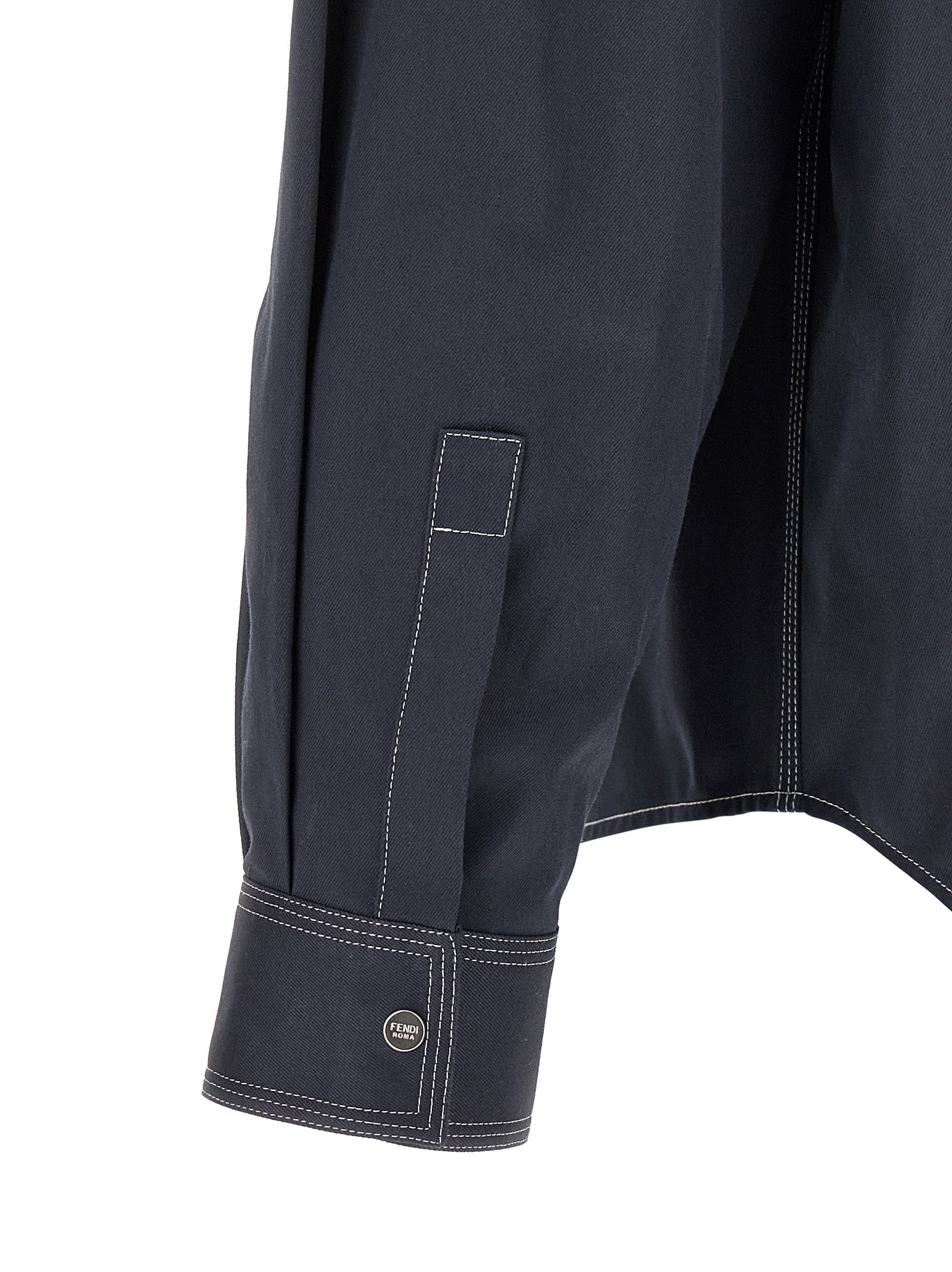Fendi 'Ff Selleria' Logo Shirt