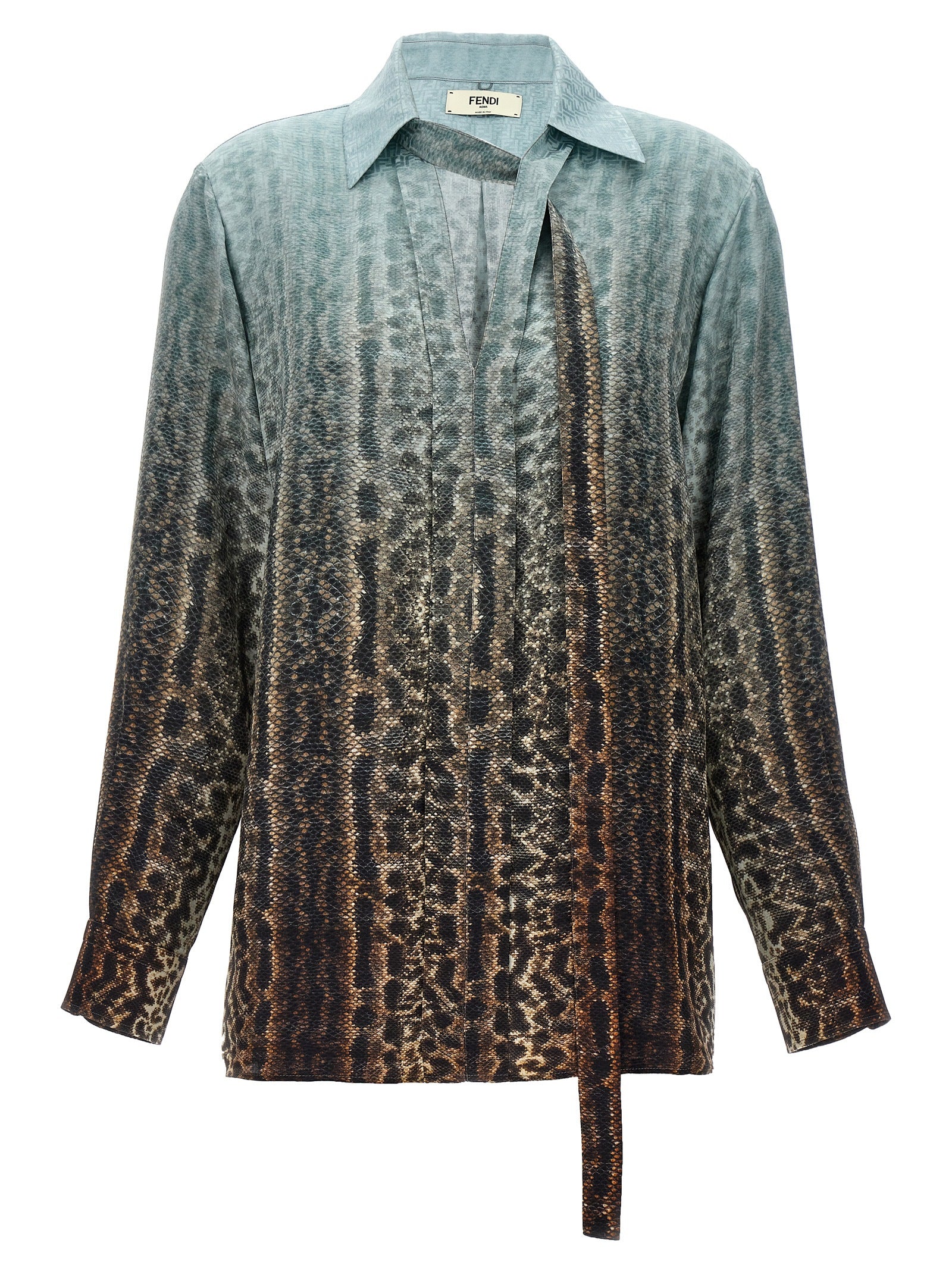 Fendi Animal Print Shirt