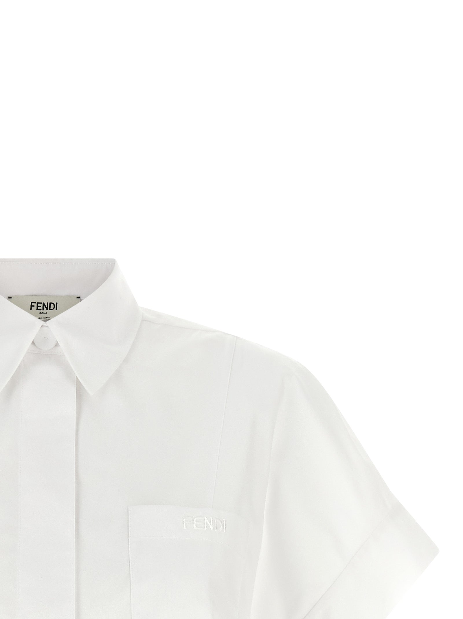 Fendi Maxi Button Shirt
