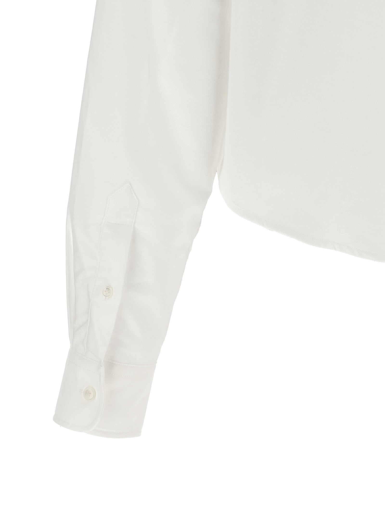 Ami Paris 'Ami De Coeur' Cropped Shirt