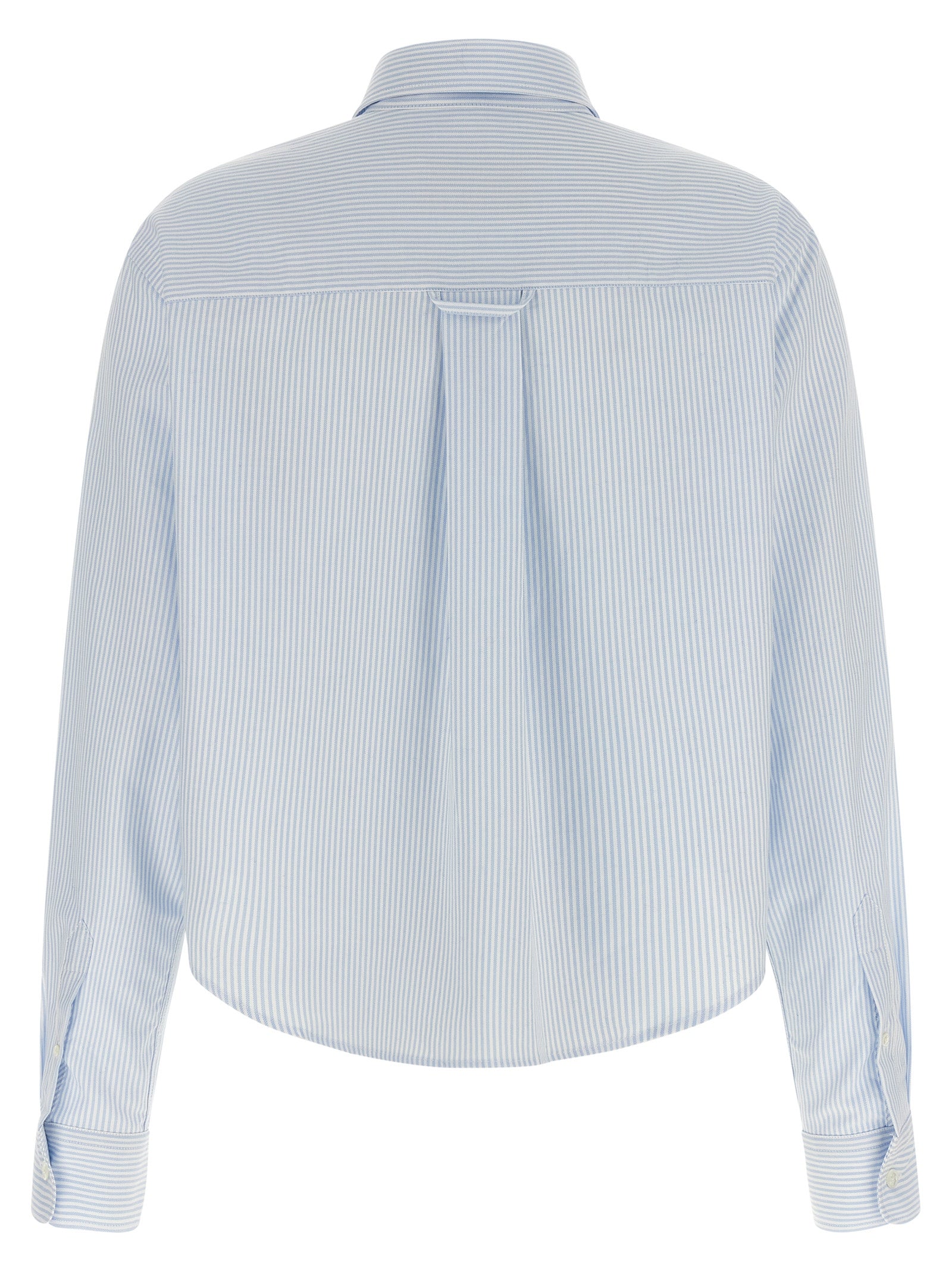 Ami Paris 'Ami De Coeur' Cropped Shirt
