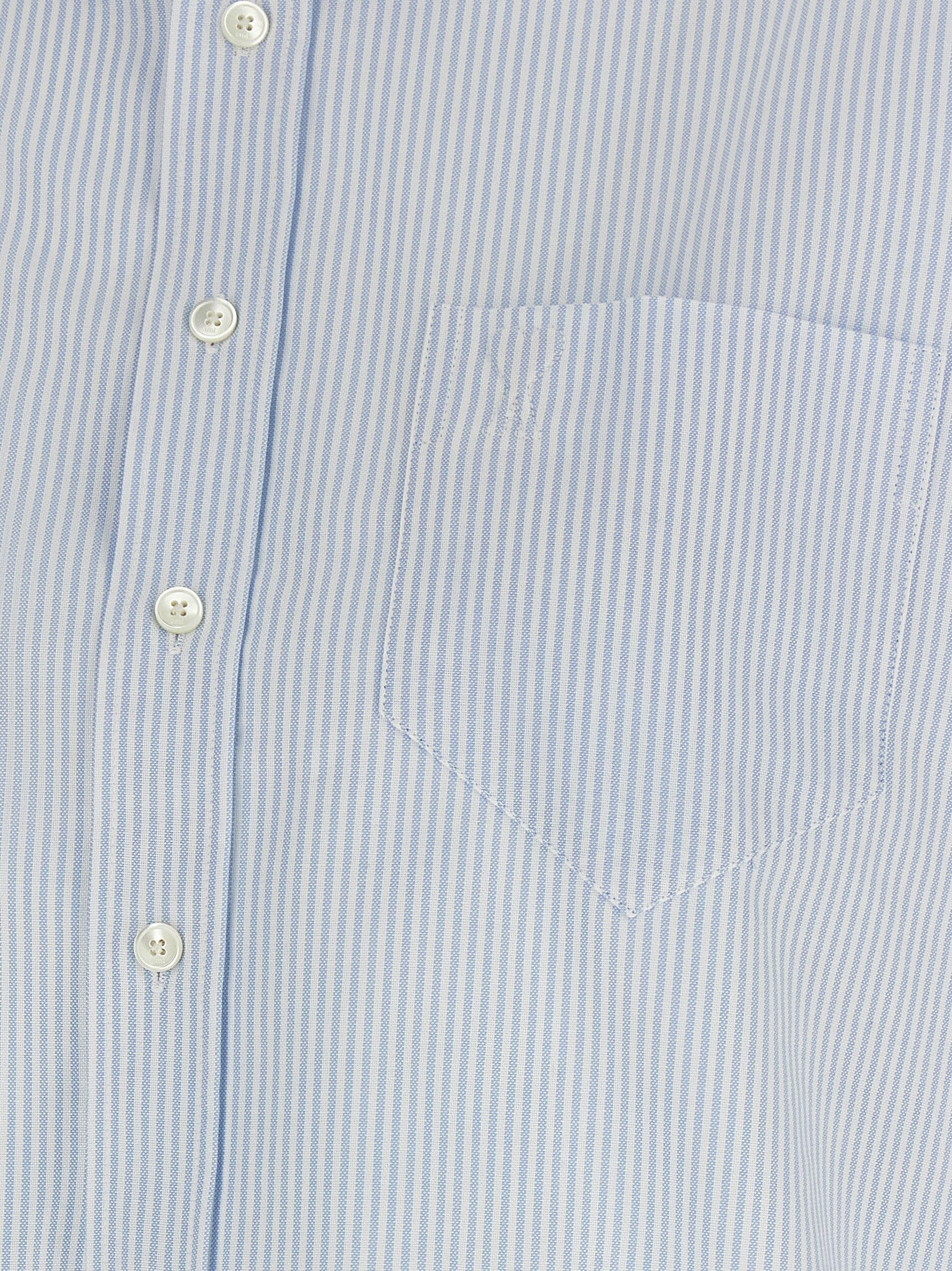Ami Paris 'Ami De Coeur' Cropped Shirt