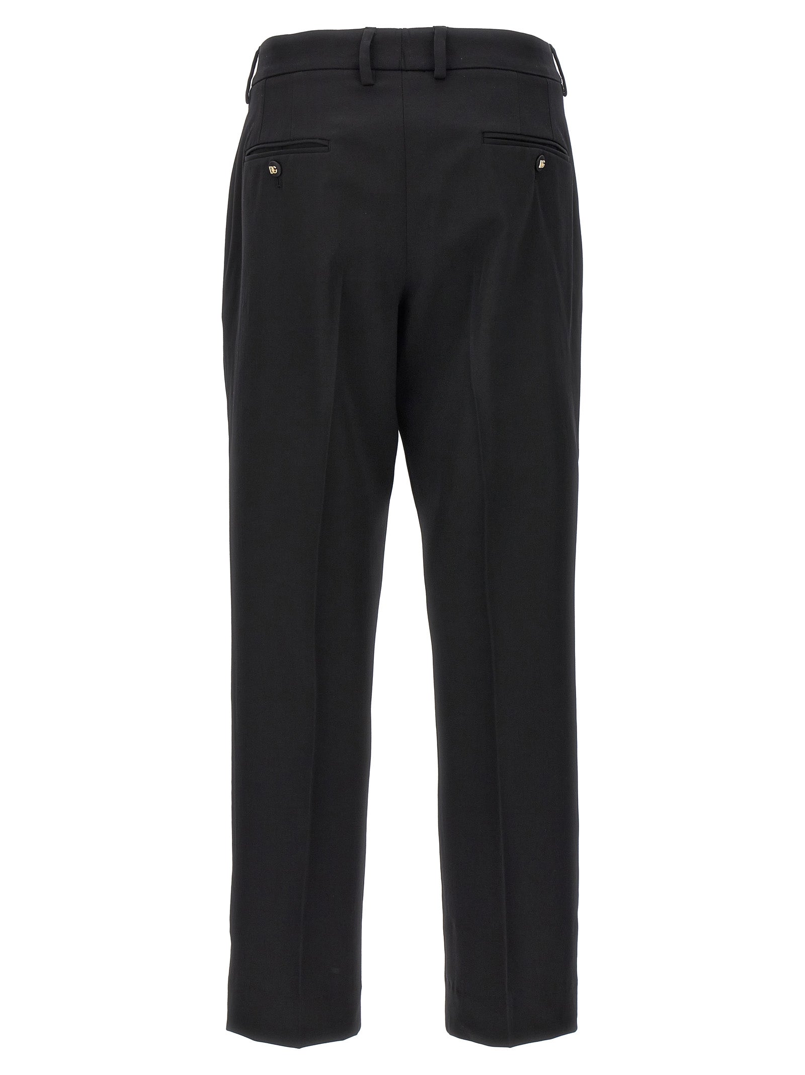 Dolce & Gabbana Wool Canvas Trousers