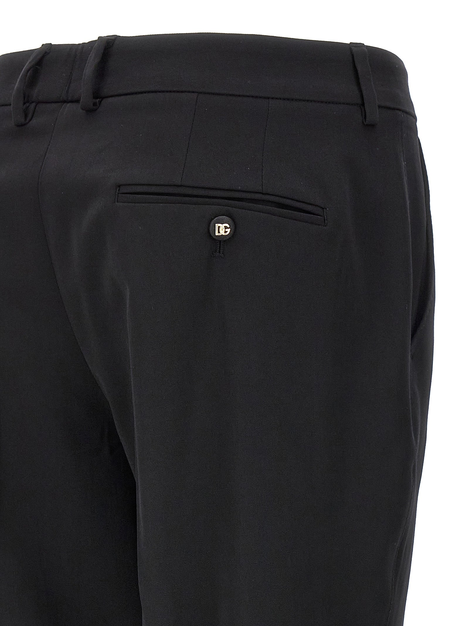 Dolce & Gabbana Wool Canvas Trousers