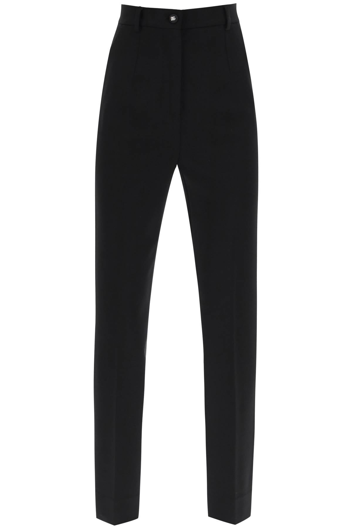 Dolce & Gabbana Milano-Stitch Cigarette Pants