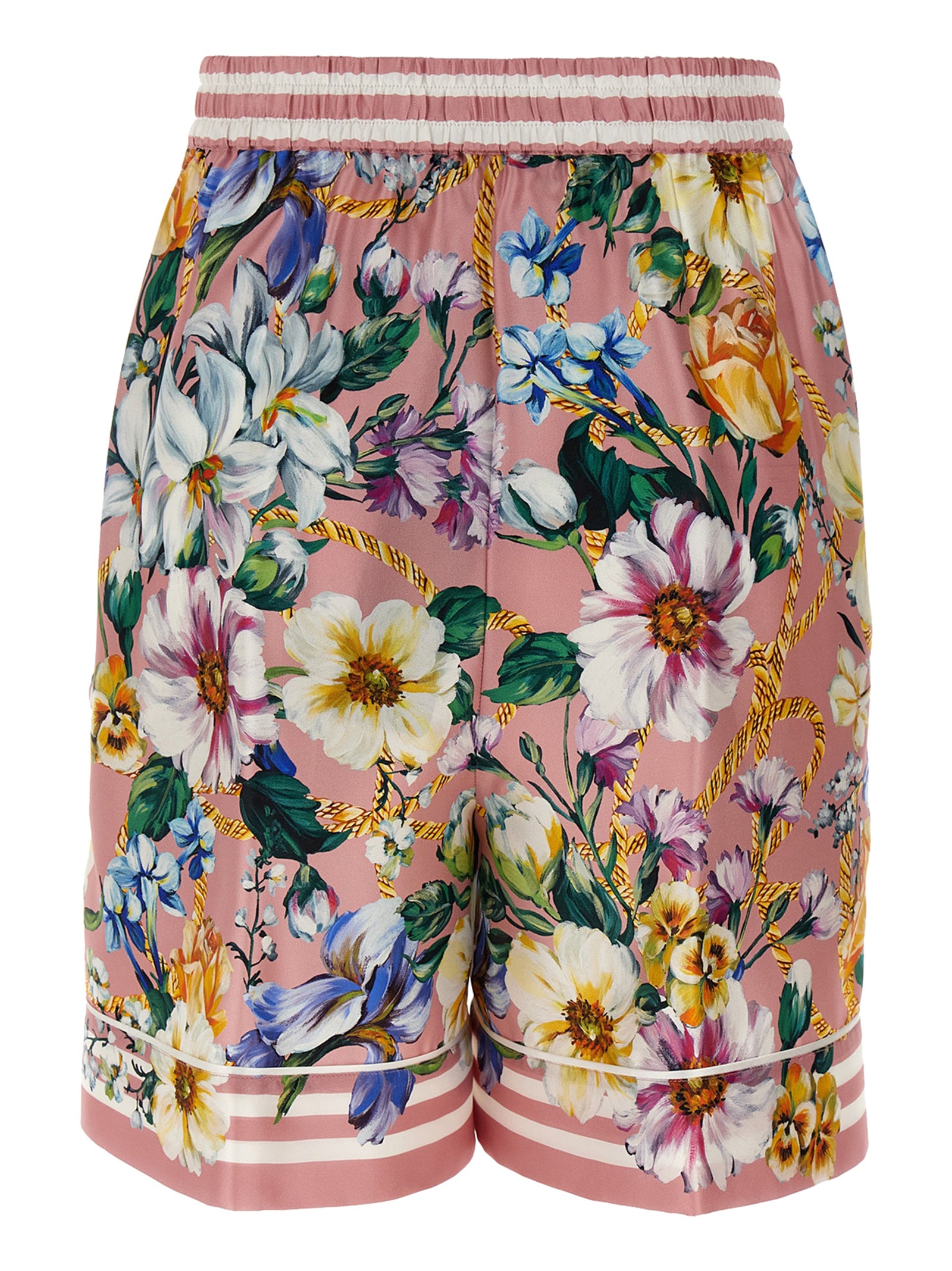 Dolce & Gabbana Floral Bermuda Shorts