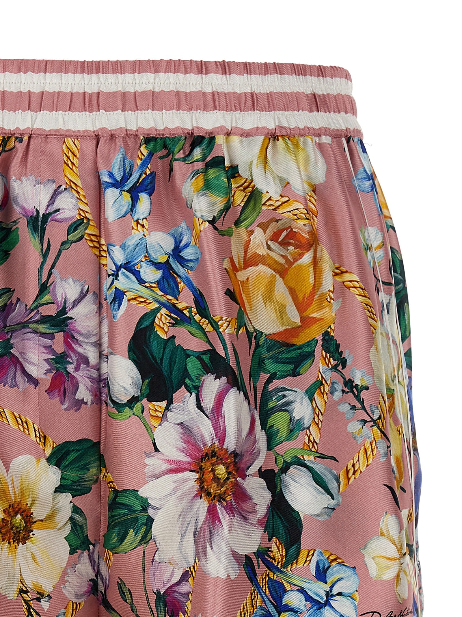 Dolce & Gabbana Floral Bermuda Shorts